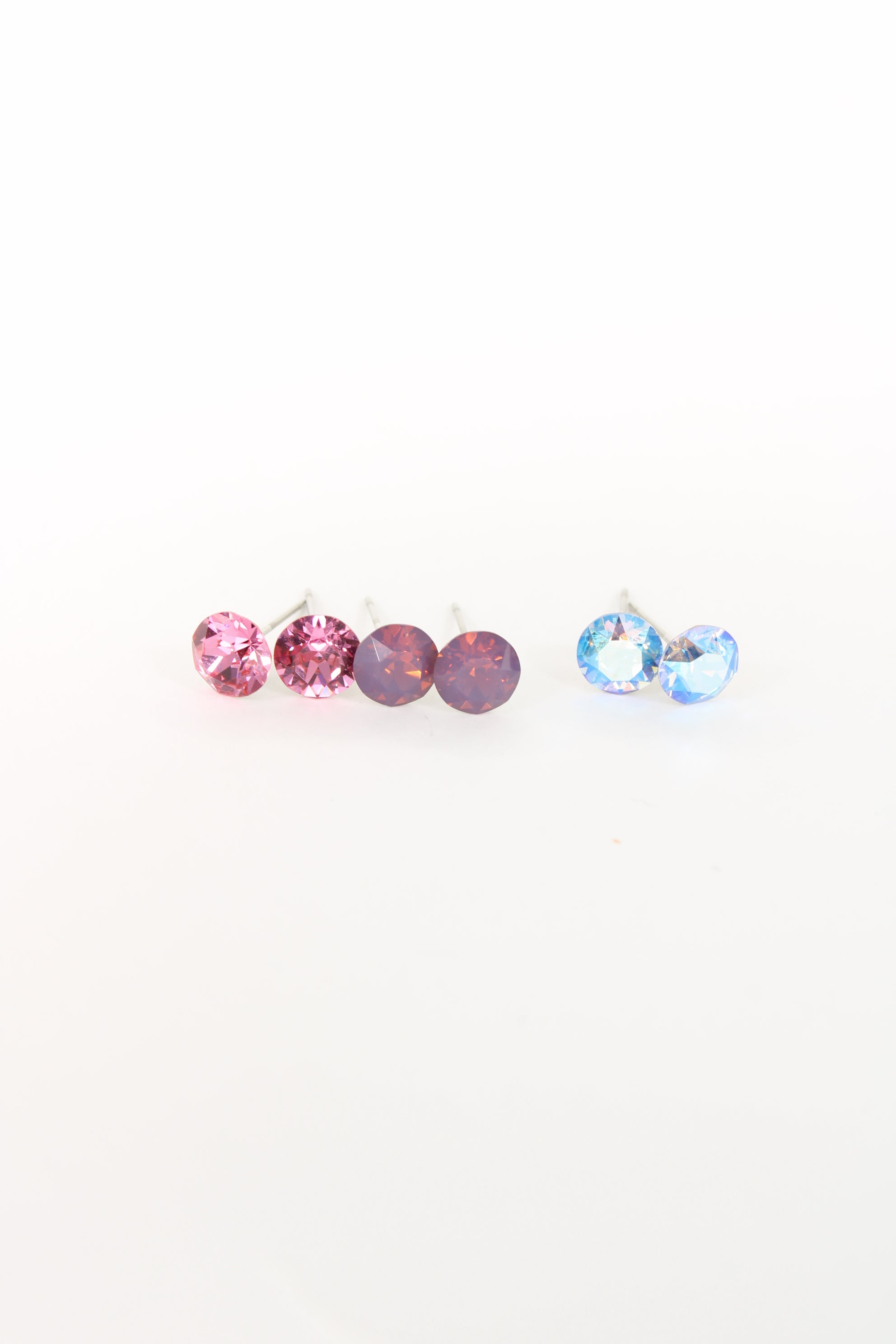 Boucles Bloom — Puces d’oreilles en cristaux Swarovski éclatants