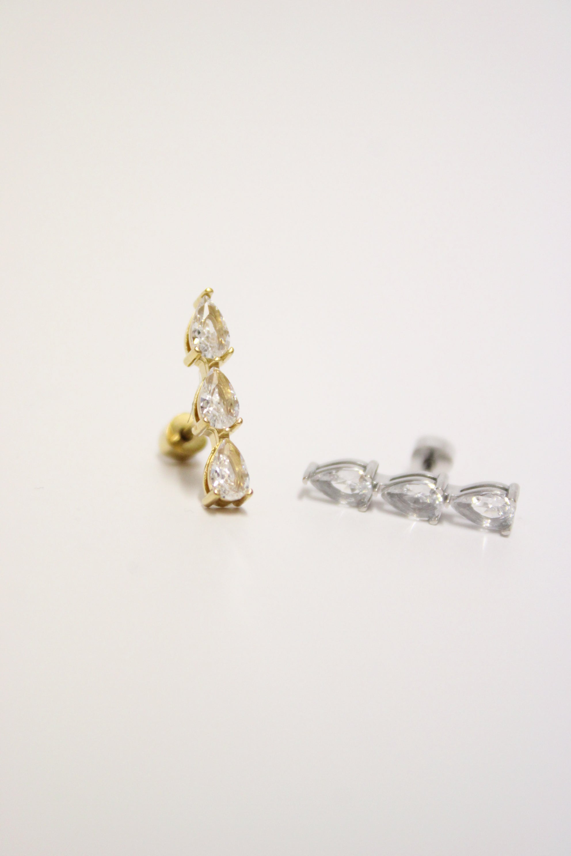 Piercing 3 strass