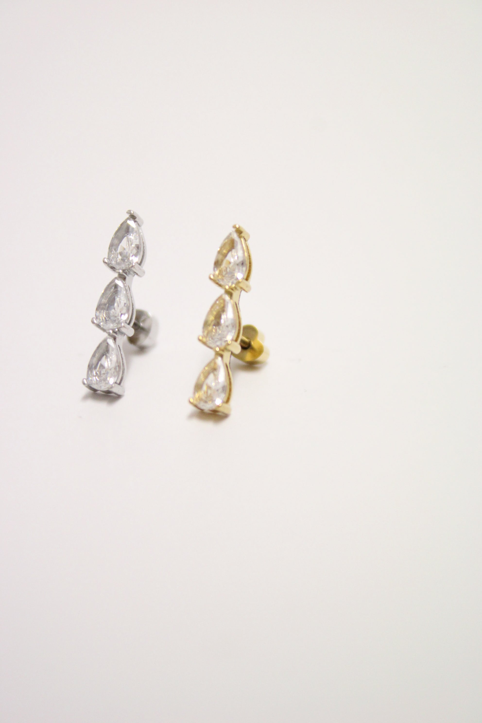 Piercing 3 strass