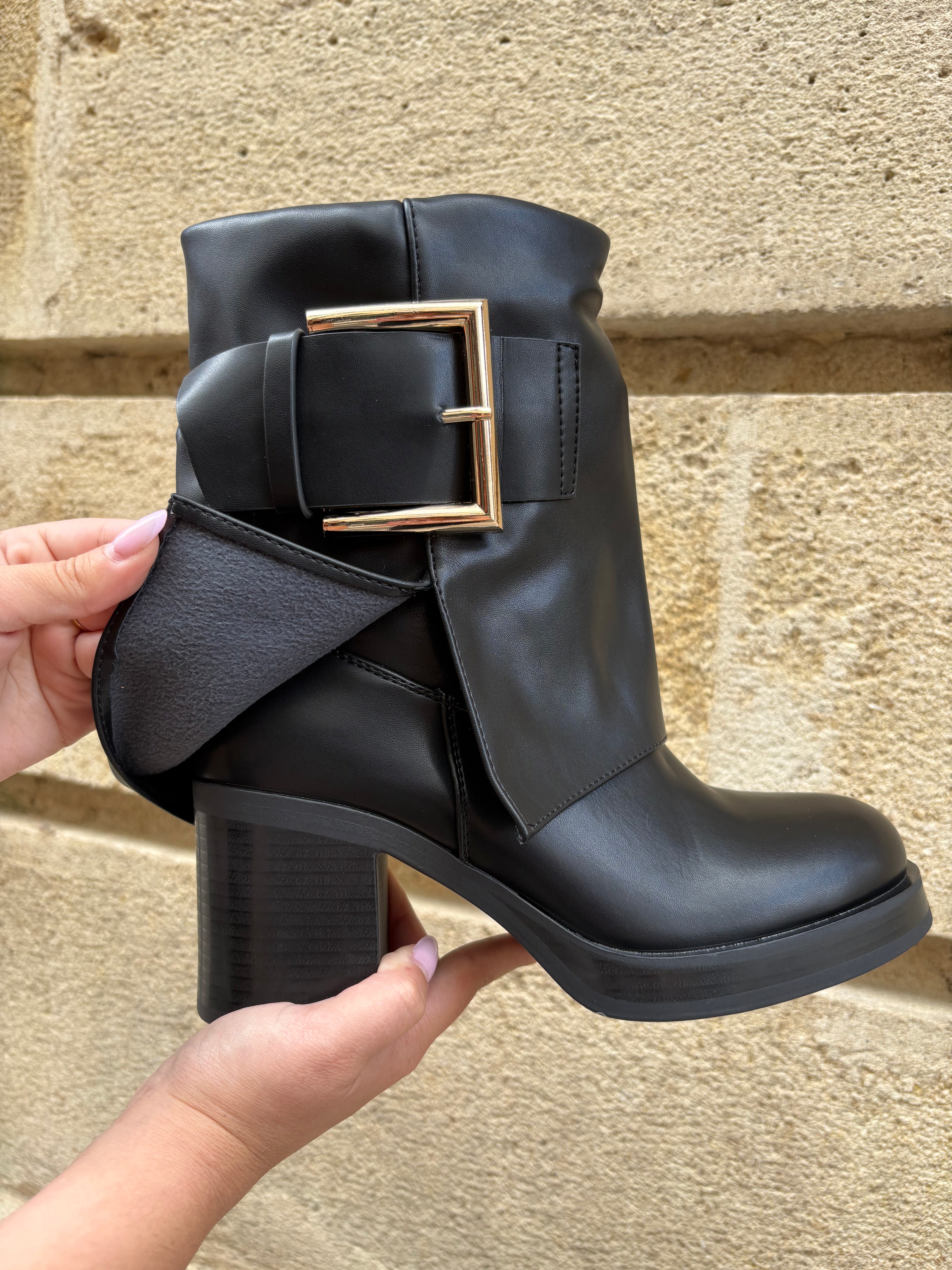 Bottines Léa (Noir)