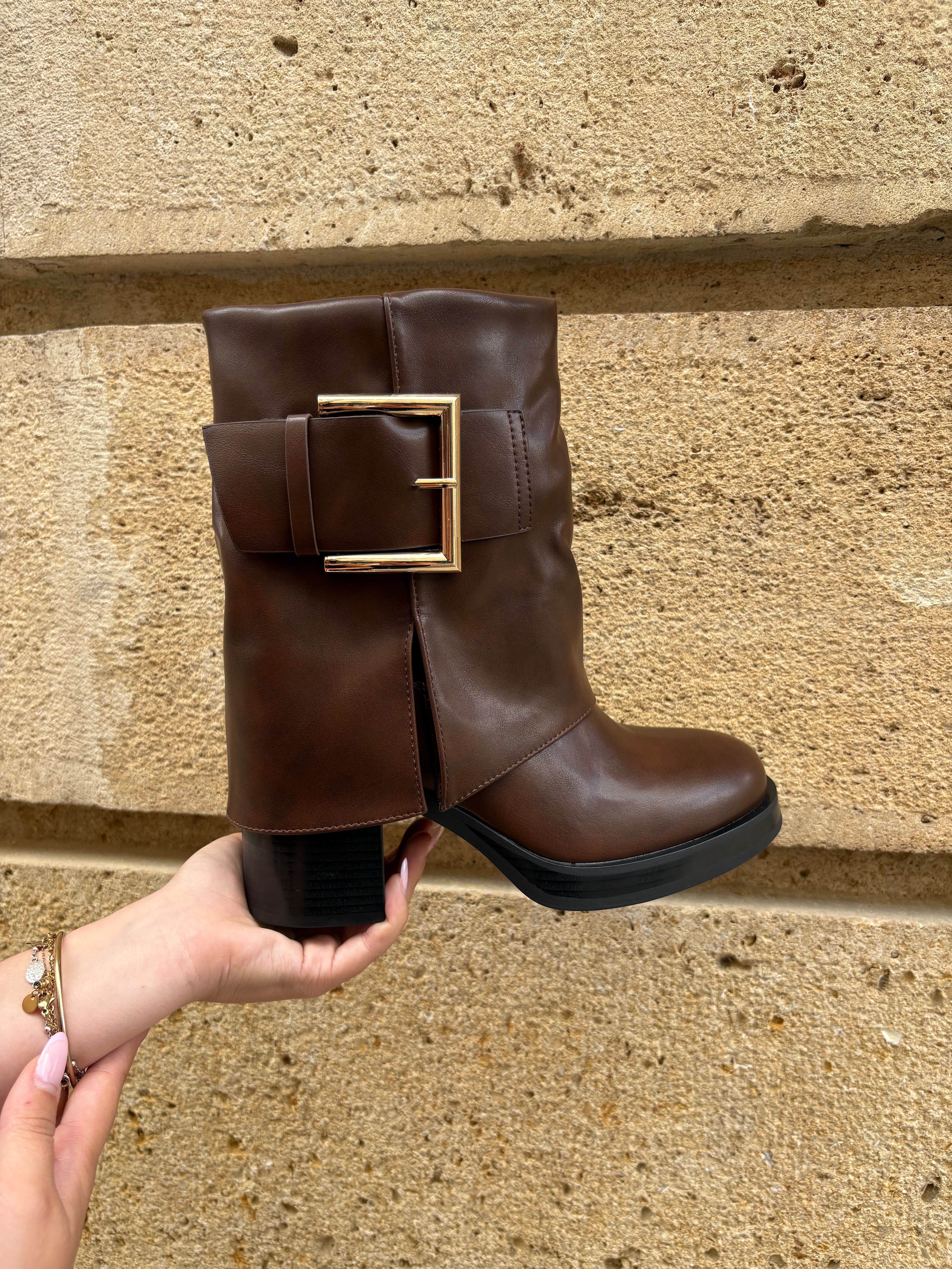 Bottines Léa (Marron)
