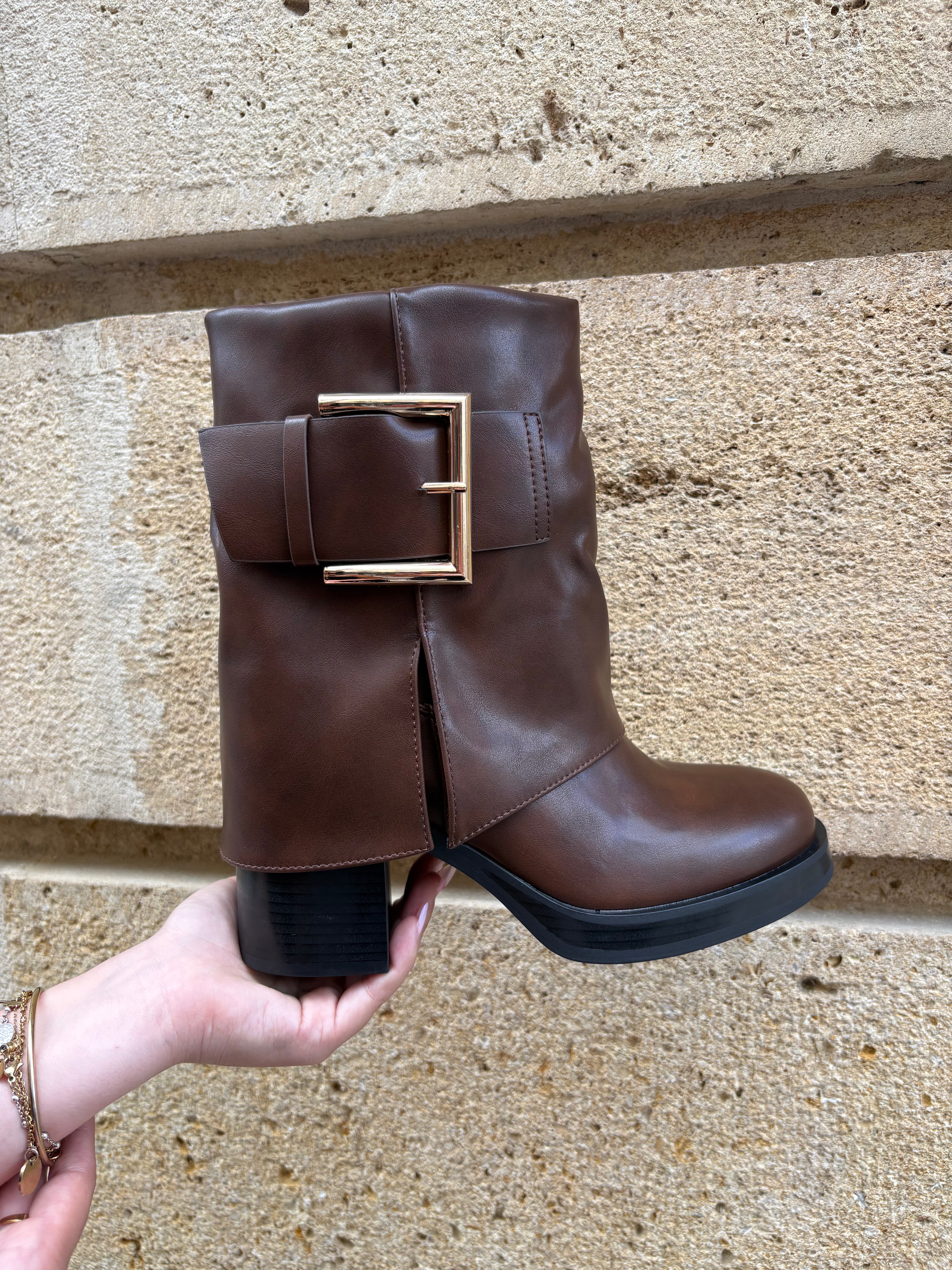 Bottines Léa (Marron)