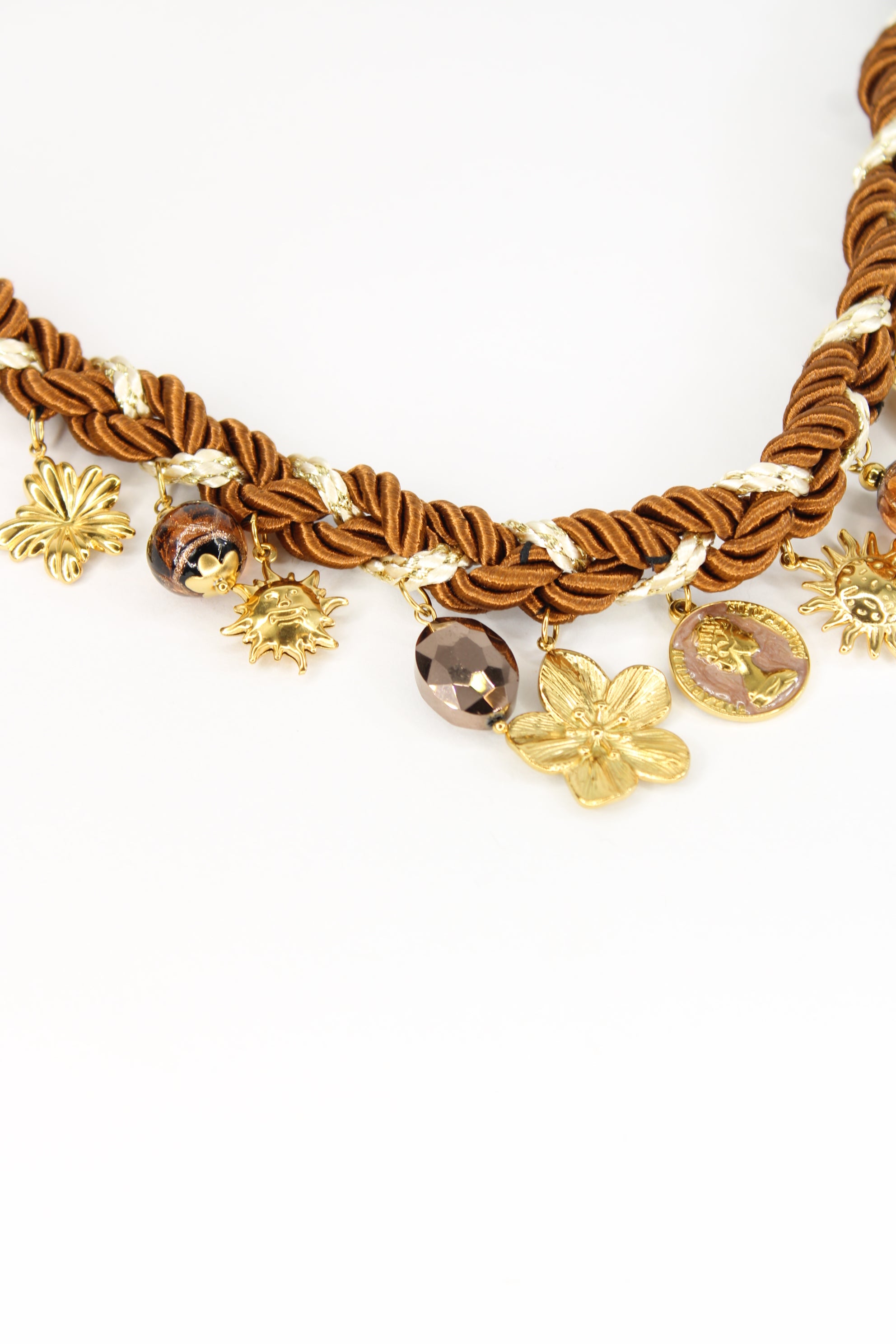 Collier Shanny (Marron)