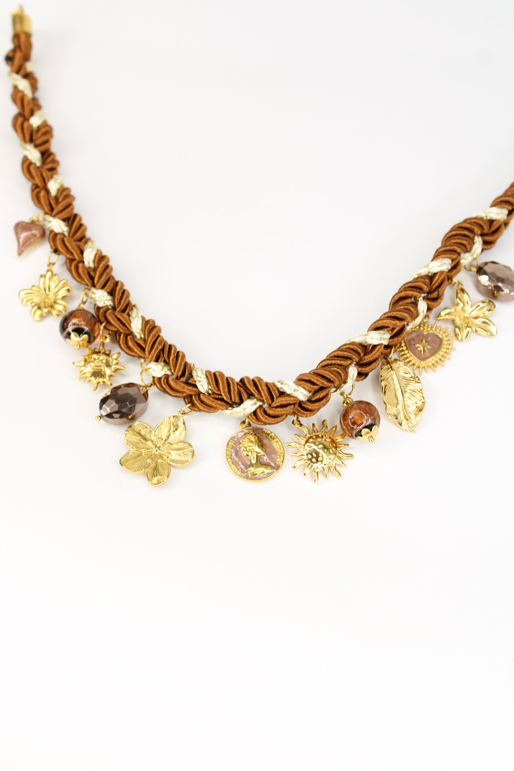 Collier Shanny (Marron)