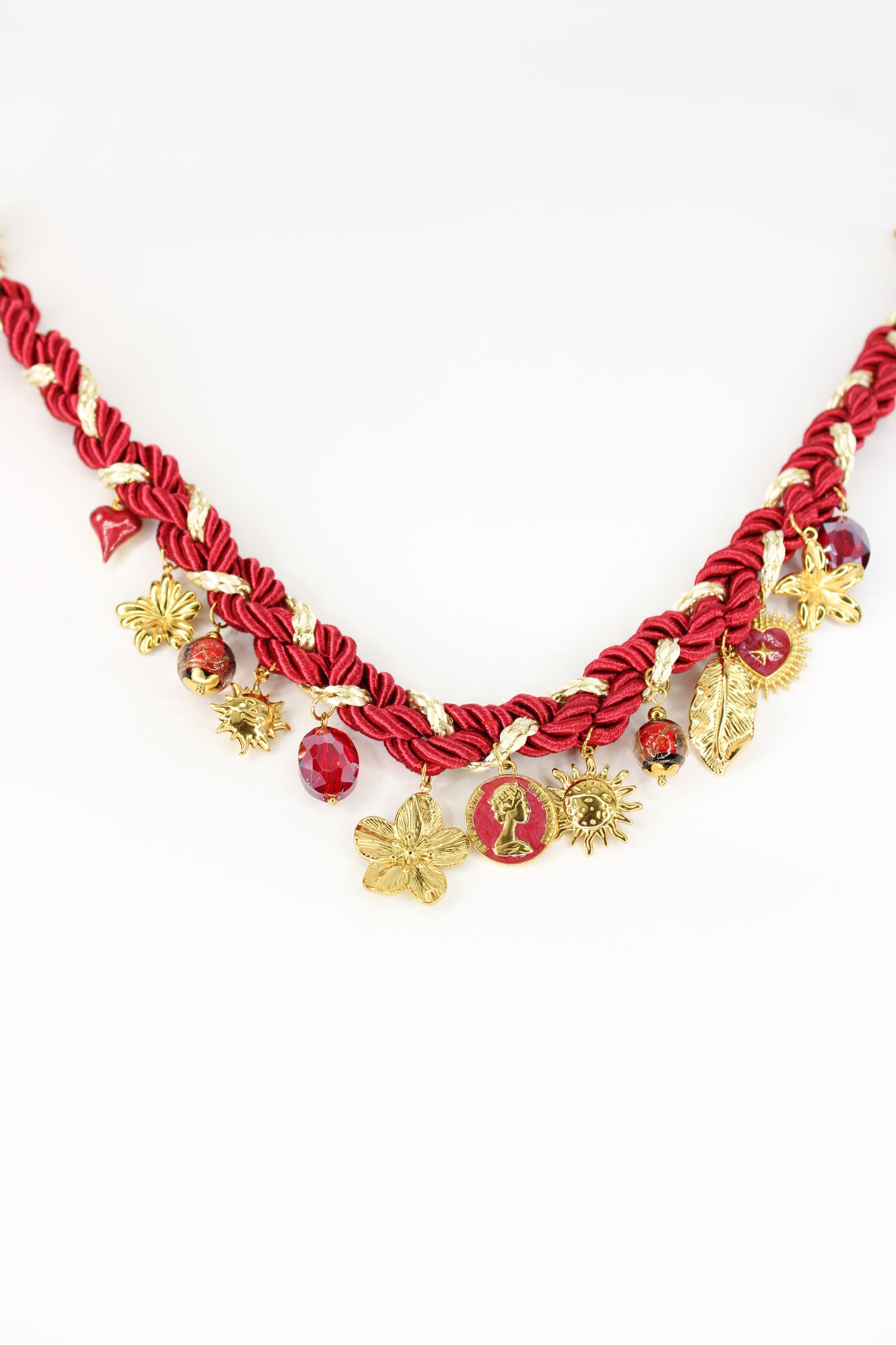 Collier Shanny (Rouge)
