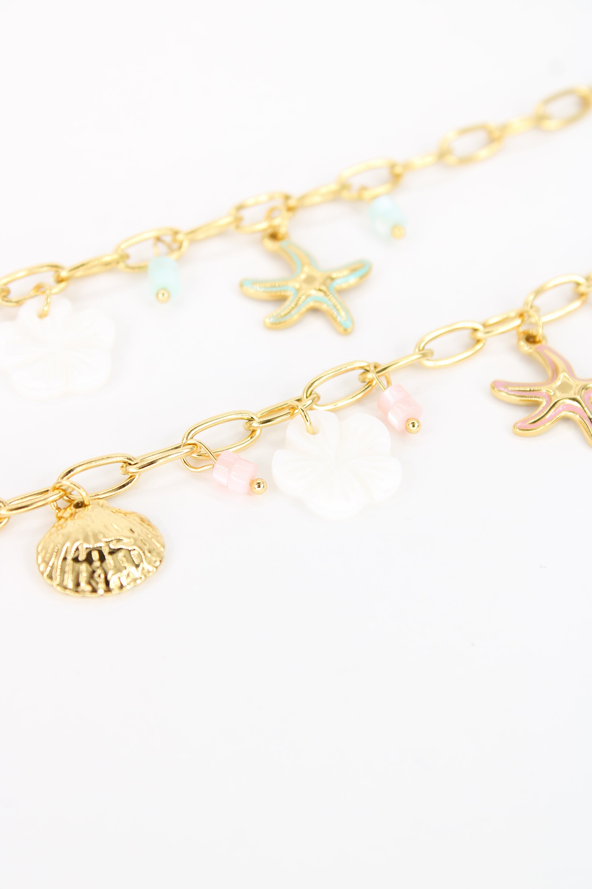 ✨ Bracelet Marina – Coquillage & Étoile de mer