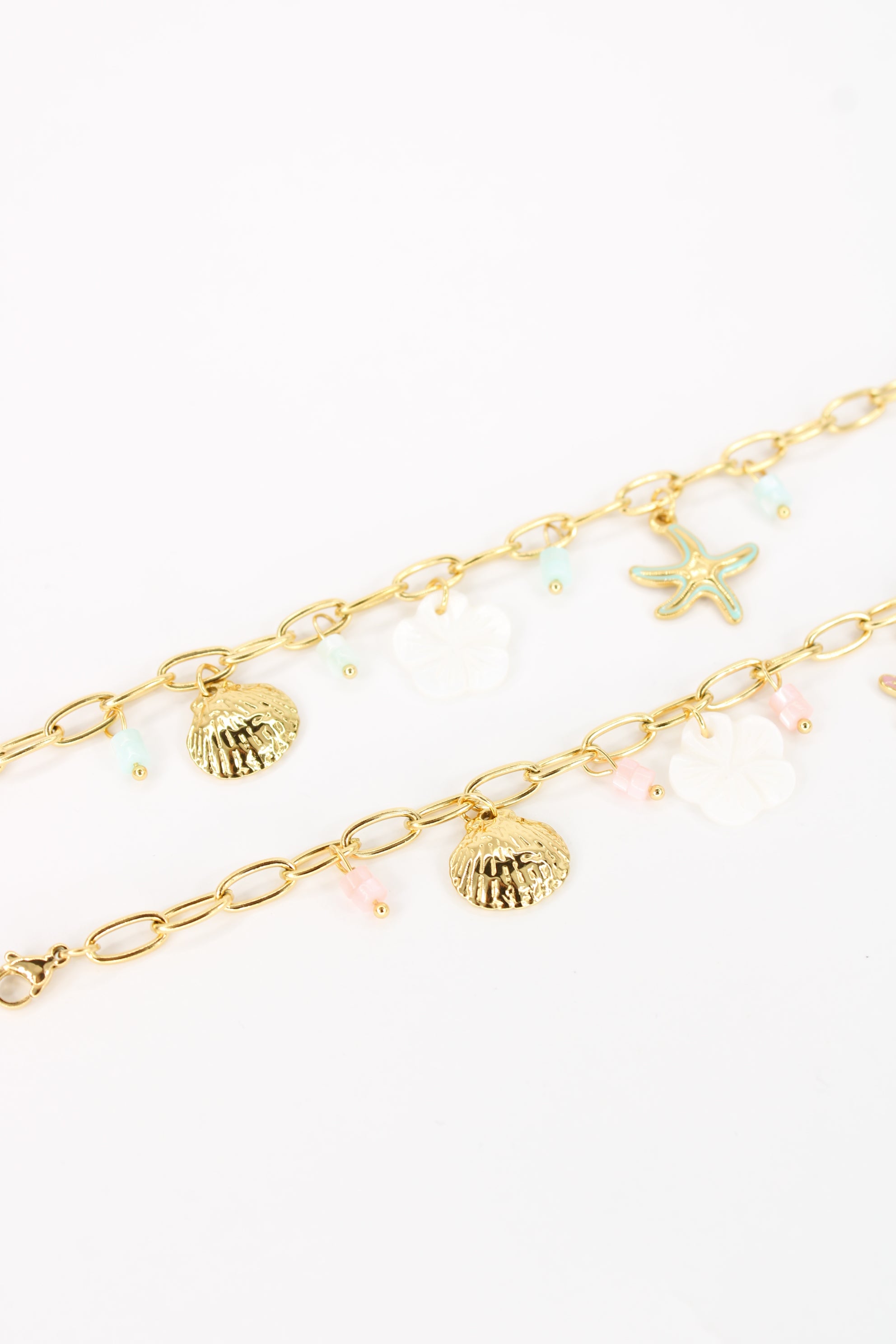 ✨ Bracelet Marina – Coquillage & Étoile de mer