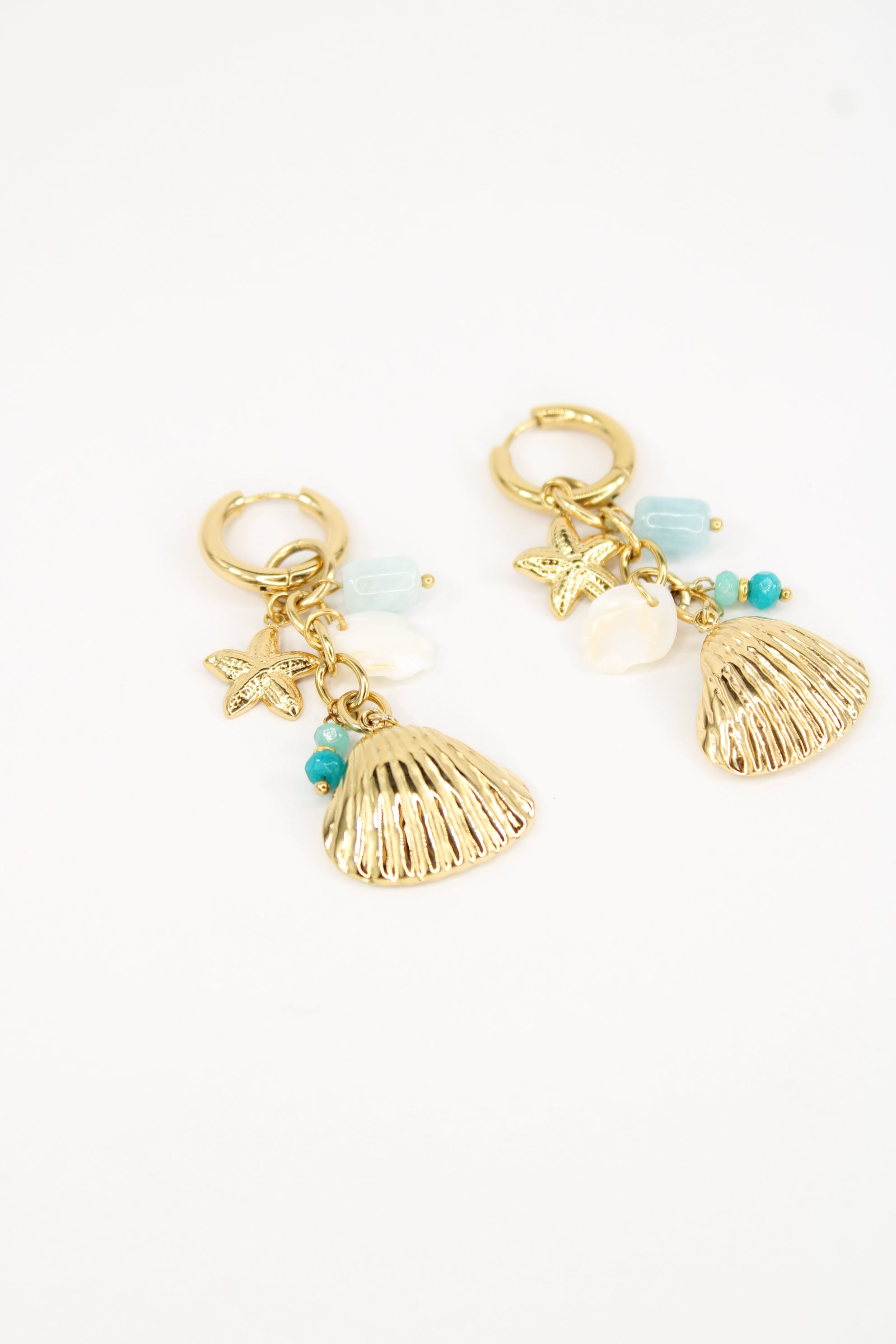 Boucles d'oreilles coquilage