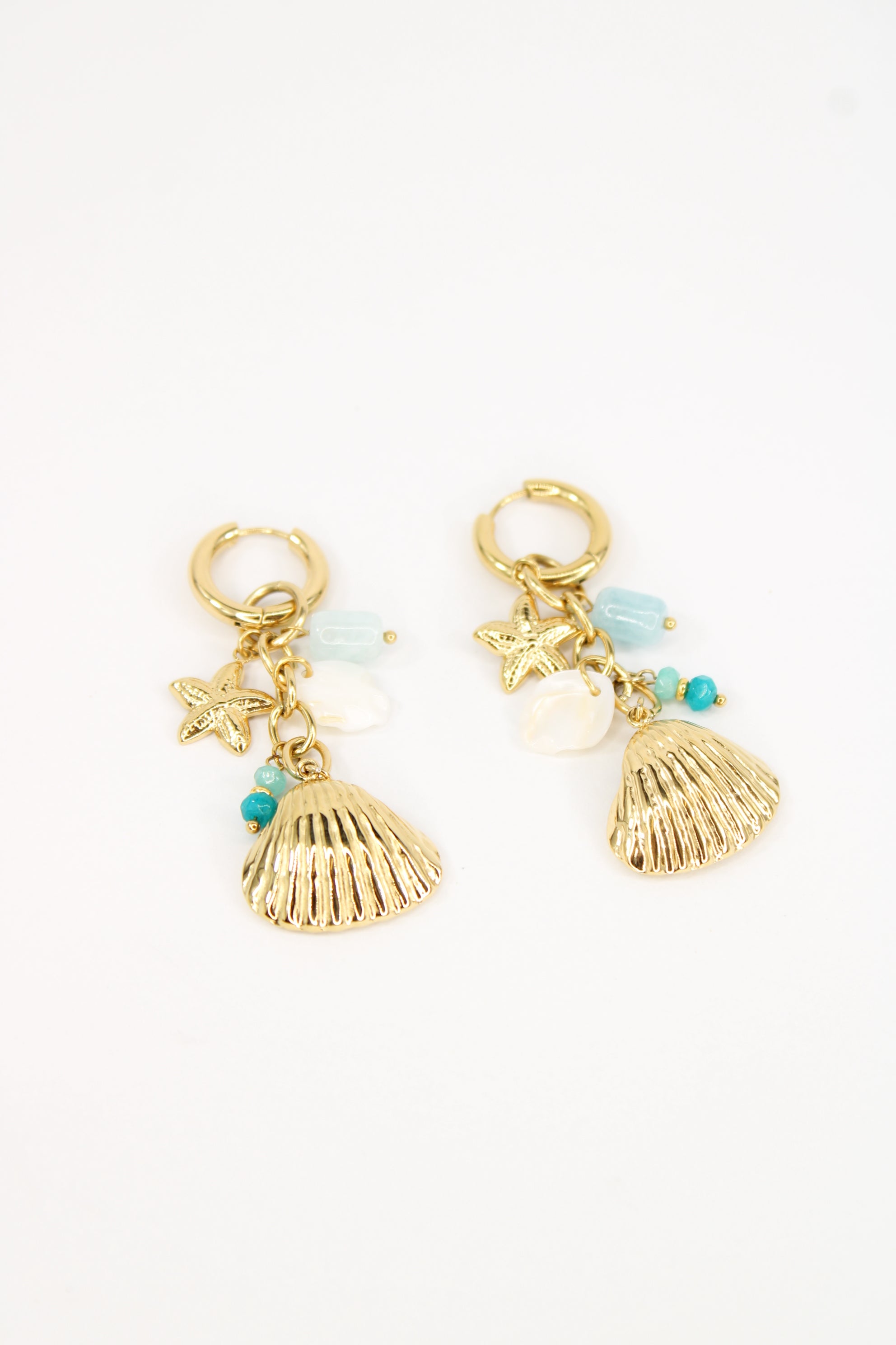 Boucles d'oreilles coquilage