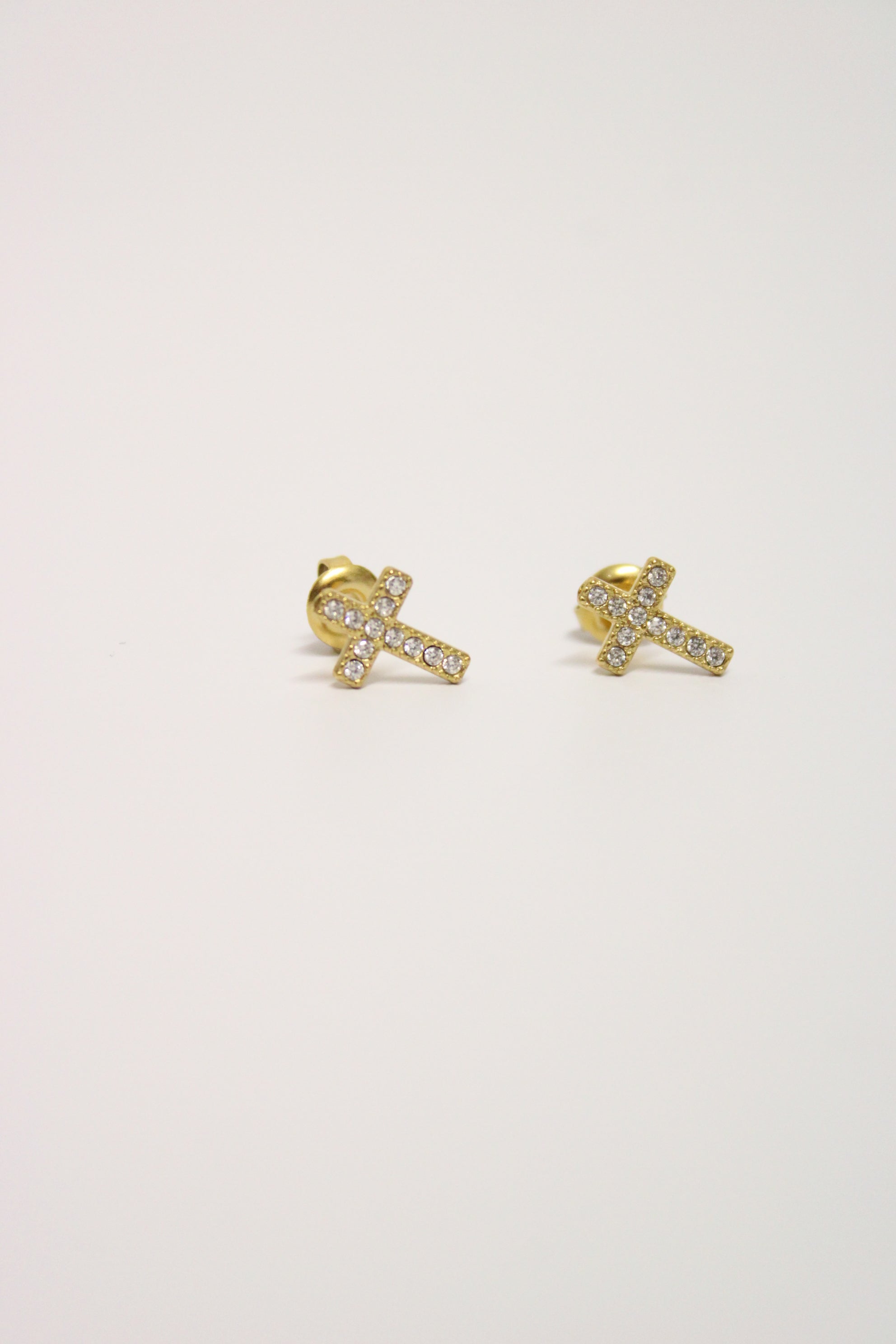 Boucles d'oreilles Croix
