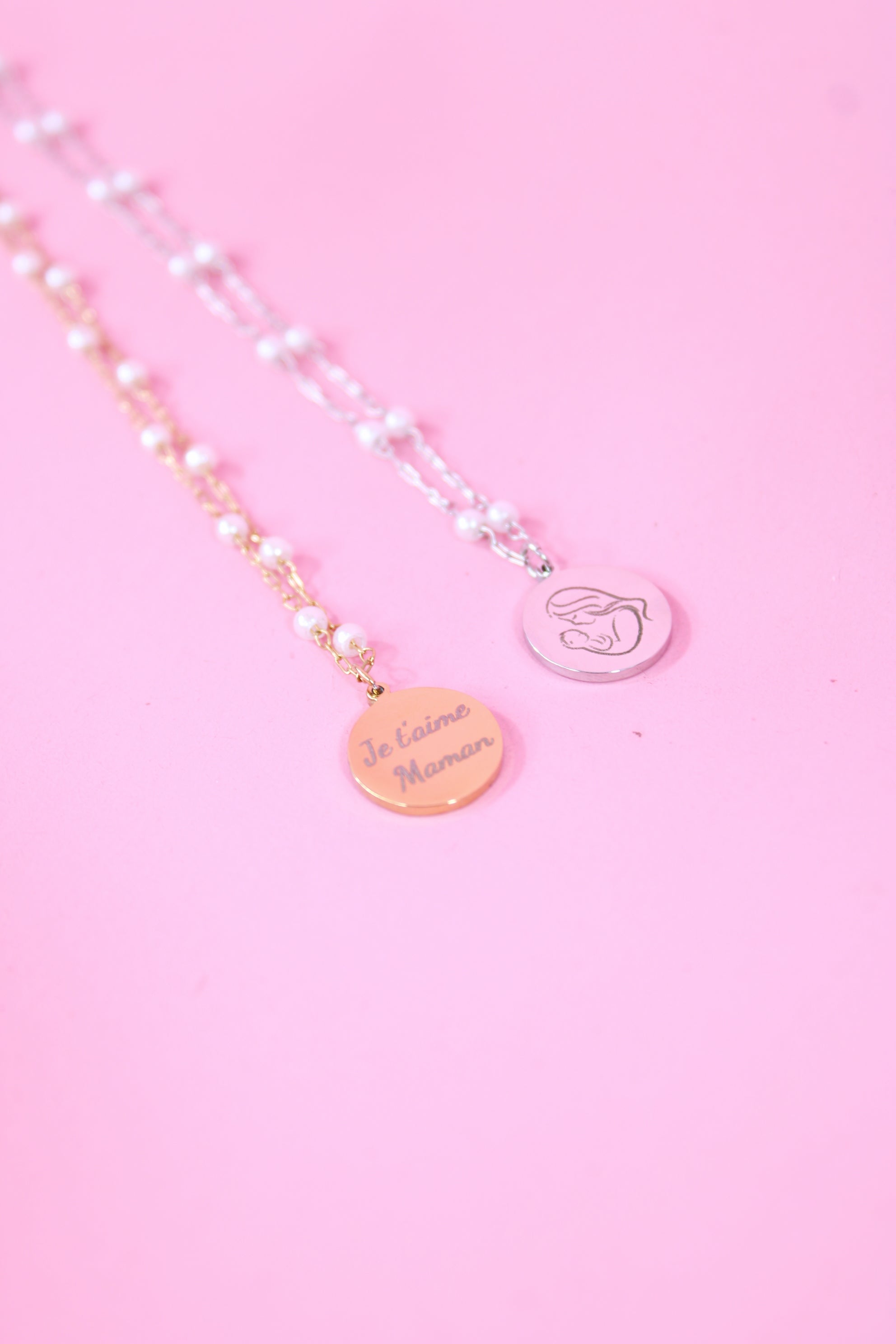 Collier Mama perle