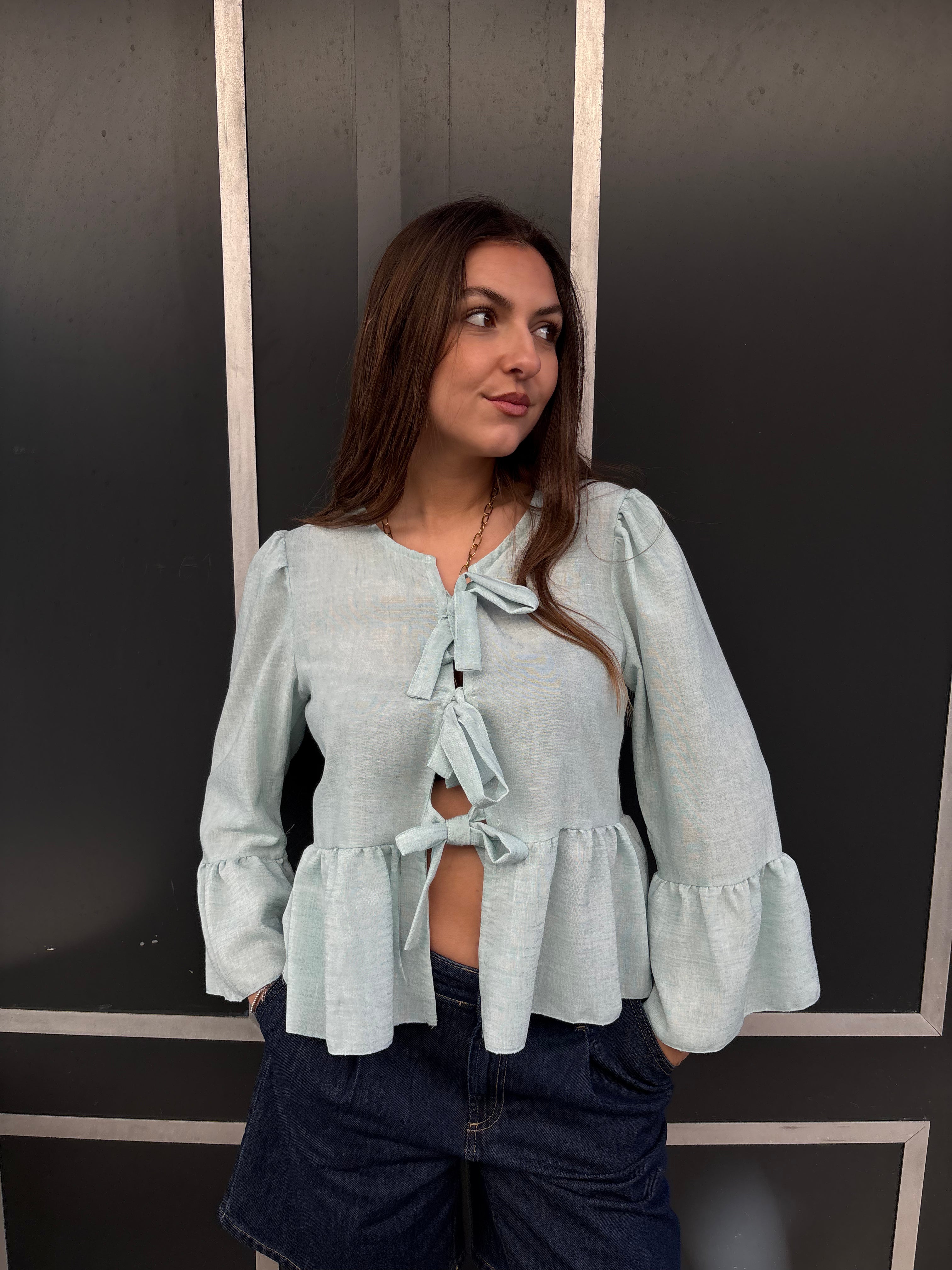 Blouse verte