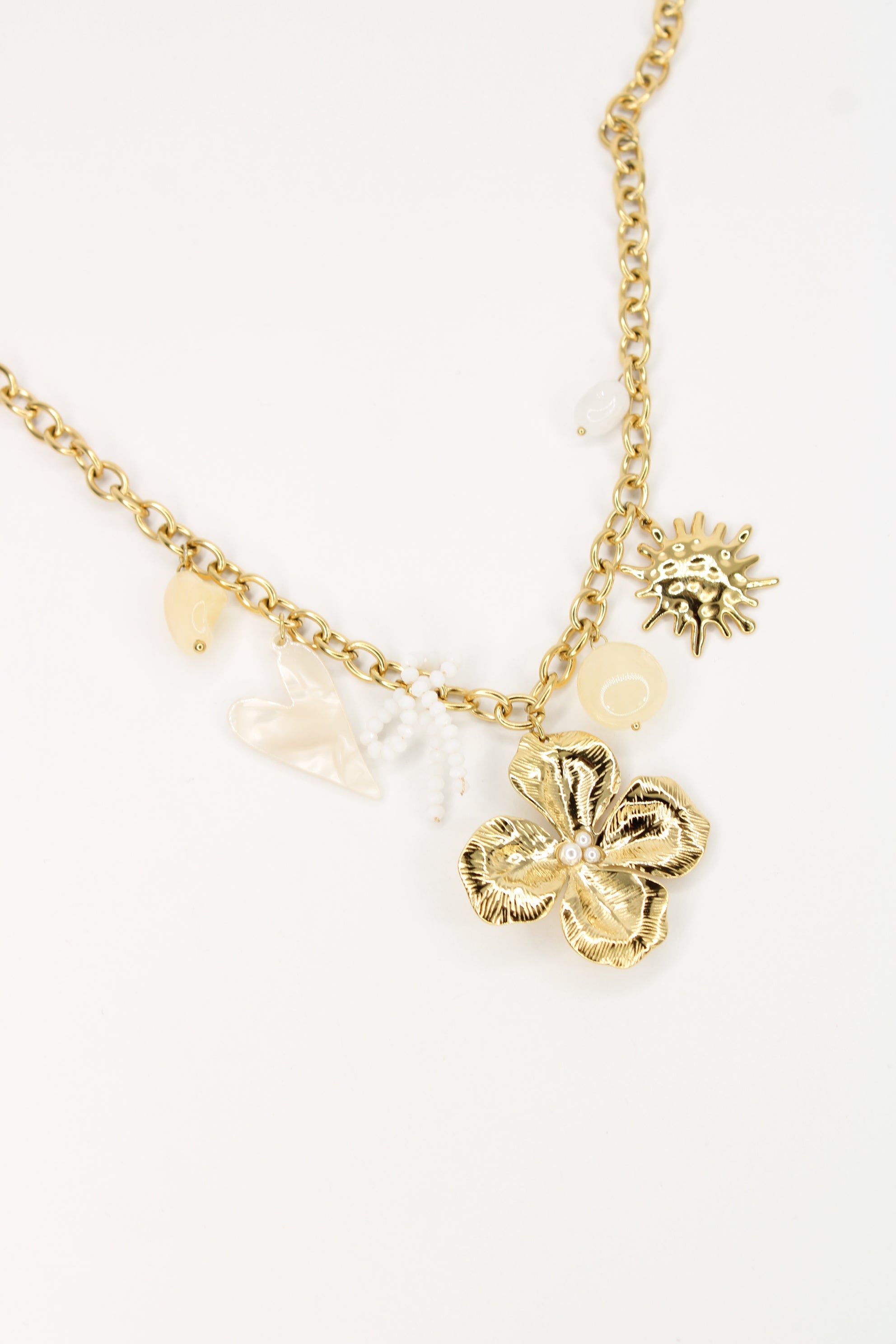 Collier Sabléa (Blanc)