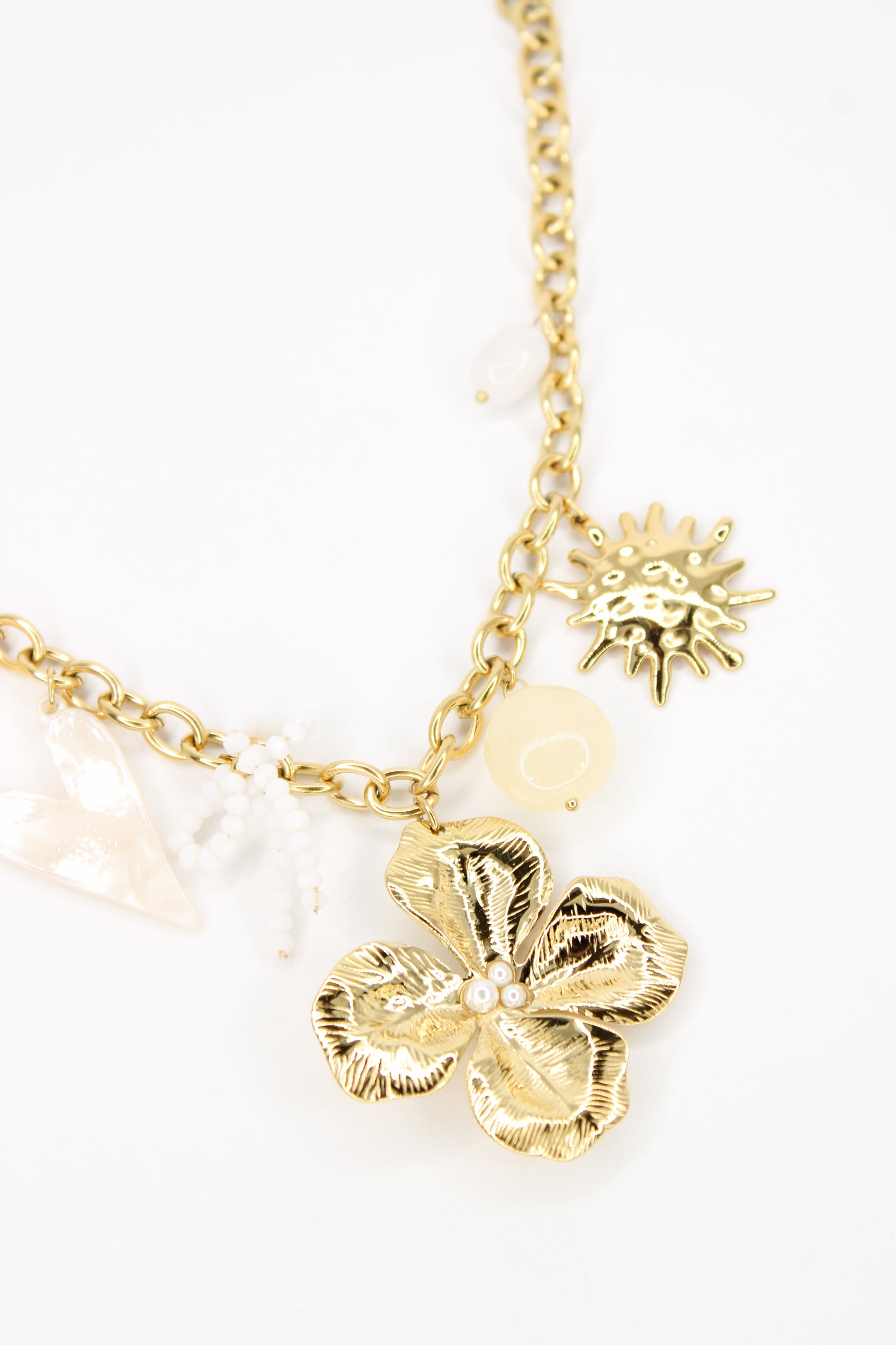 Collier Sabléa (Blanc)