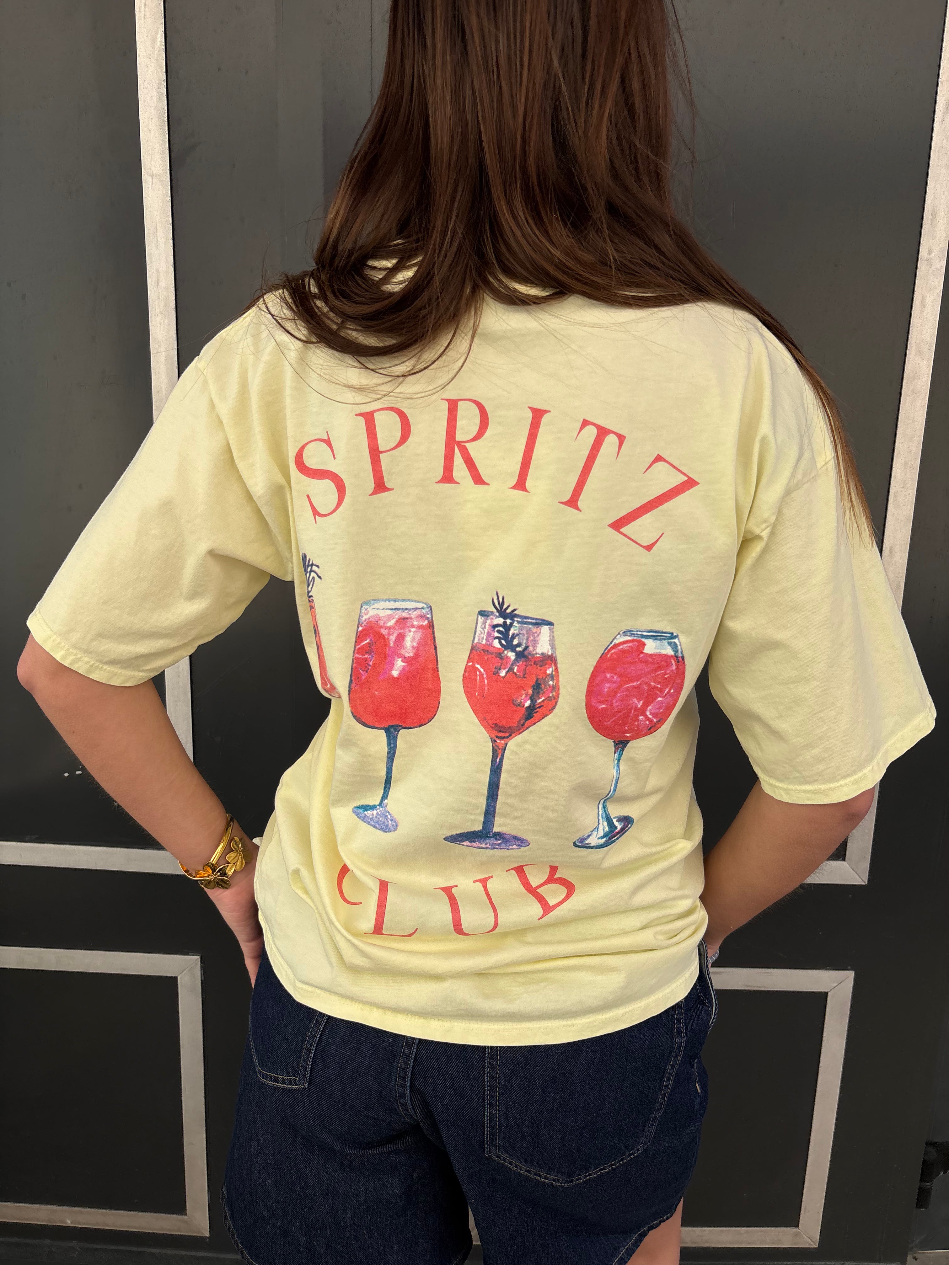 T-shirt Spritz Jaune