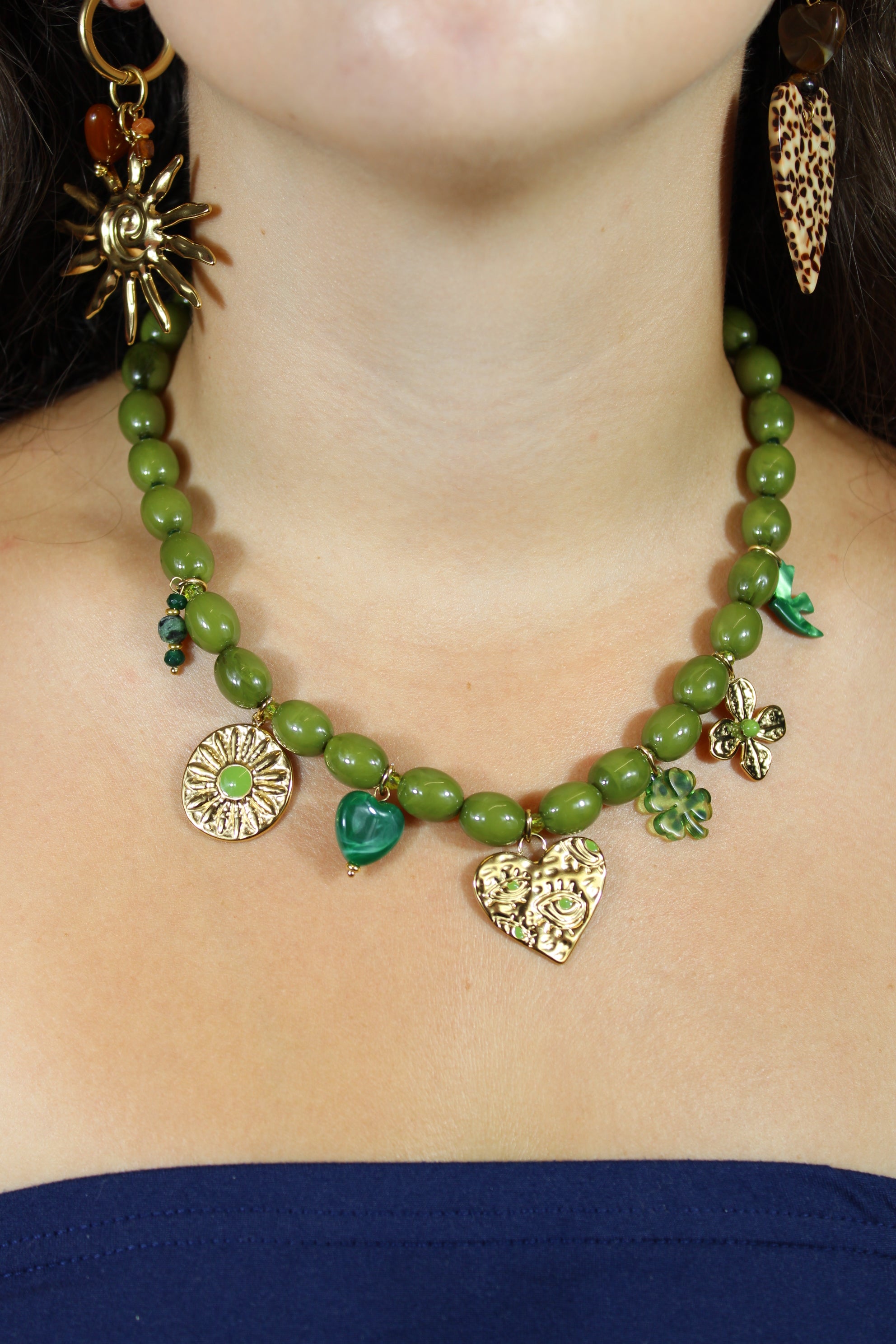 Collier Ezra (Marron)