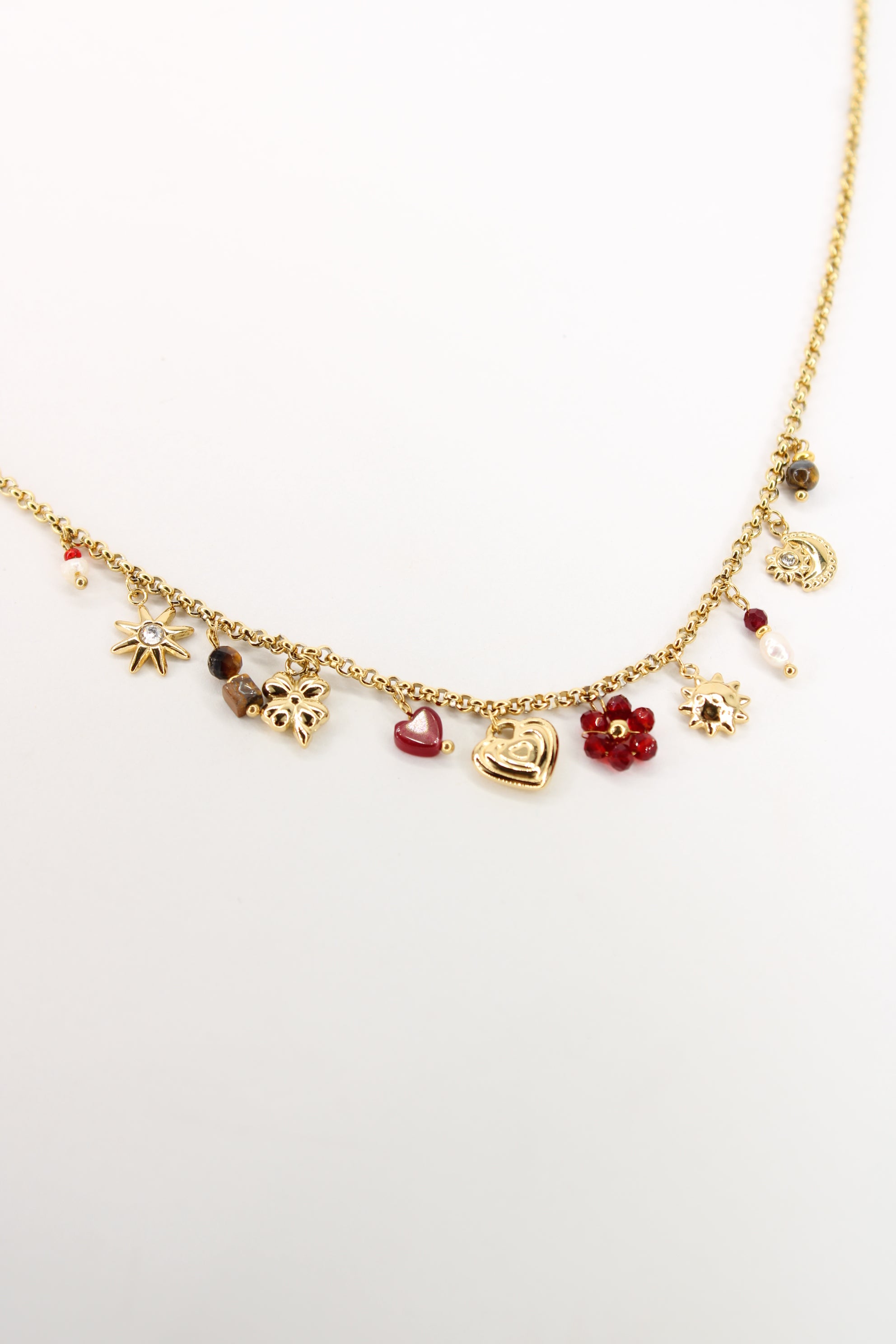 Collier Azeline (Rouge)