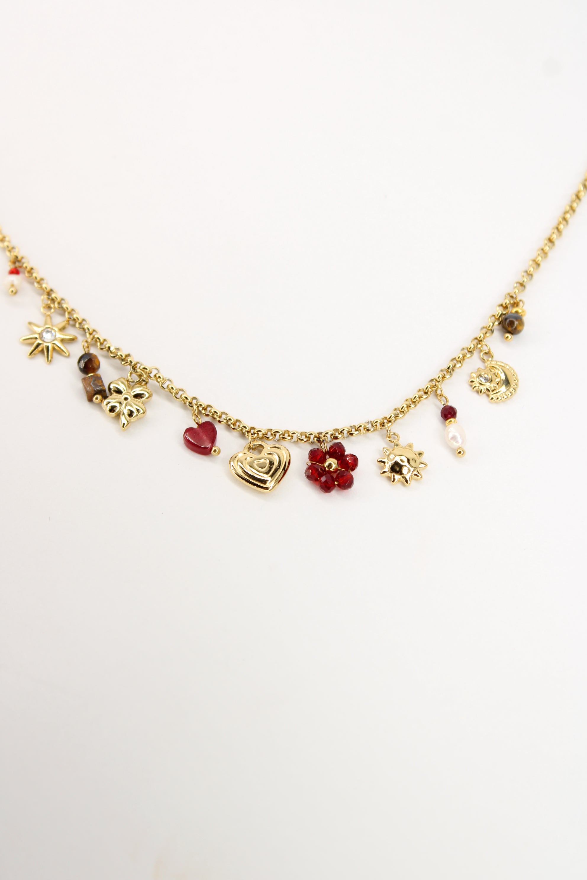 Collier Azeline (Rouge)