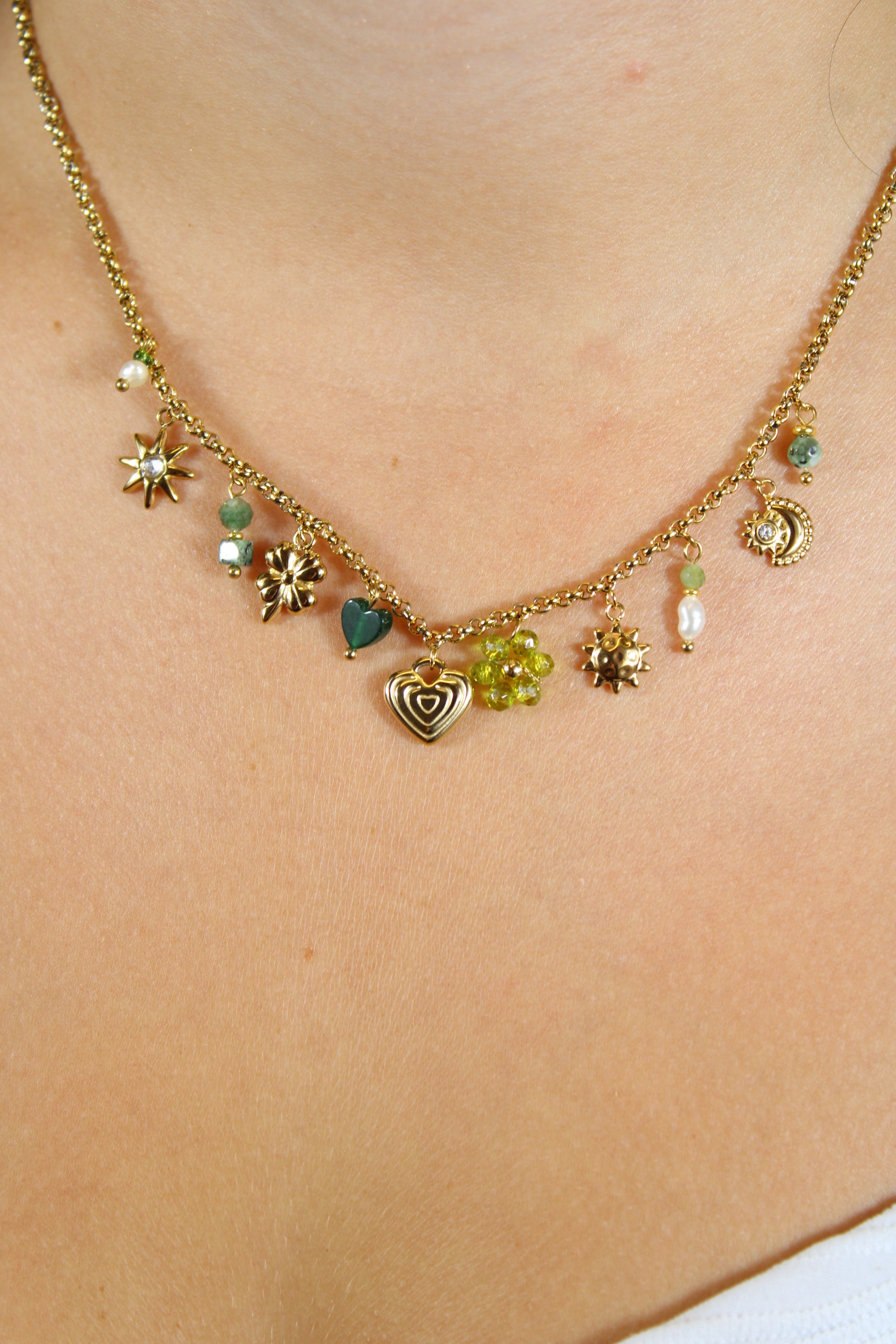 Collier Azeline (Rouge)
