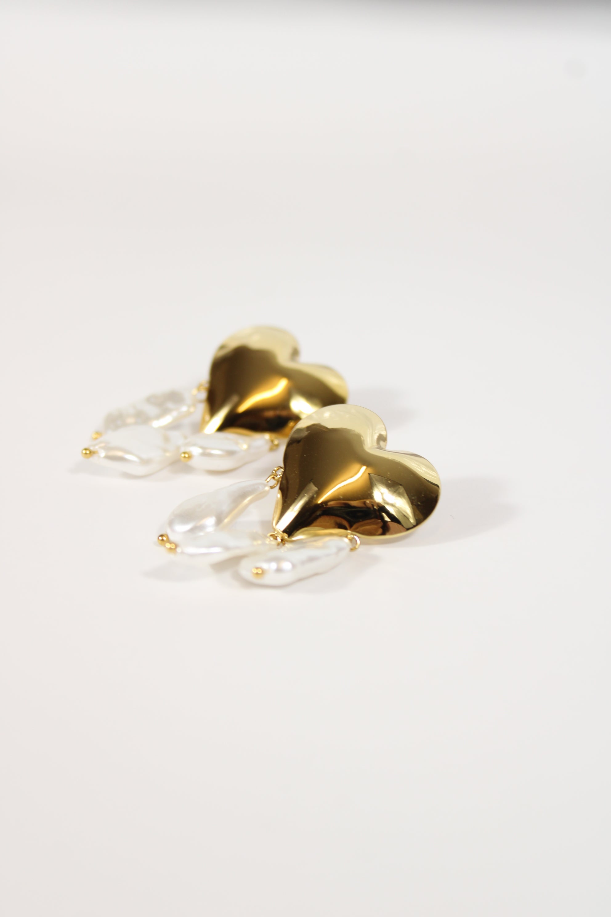 Boucles d'oreilles perles d'amour