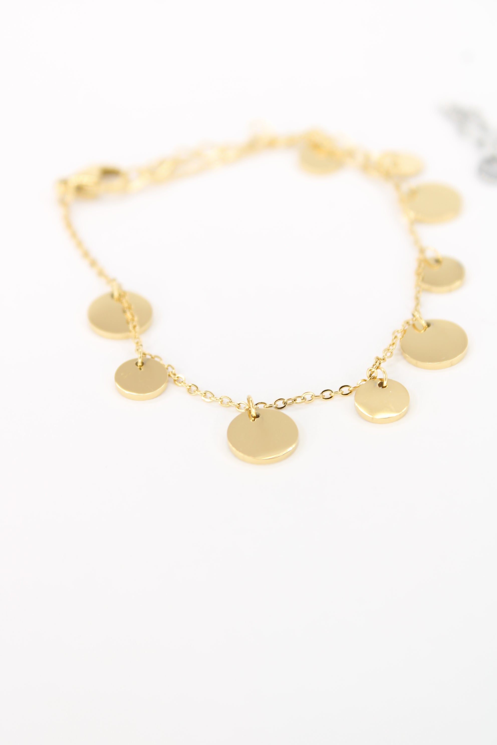 ✨Bracelet Lunéa - Bracelet Médaillons Délicats en Acier Inoxydable