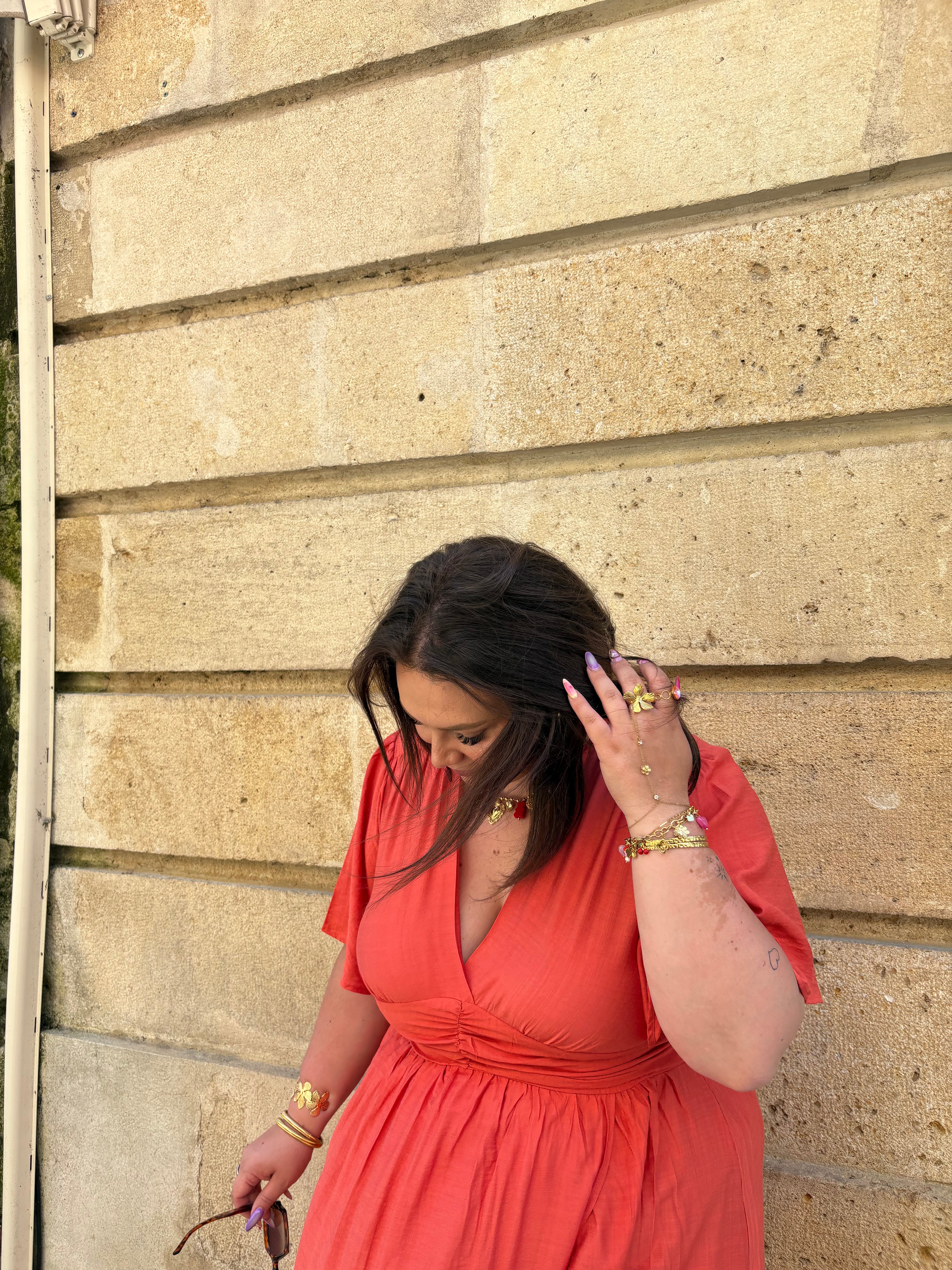 Robe orange