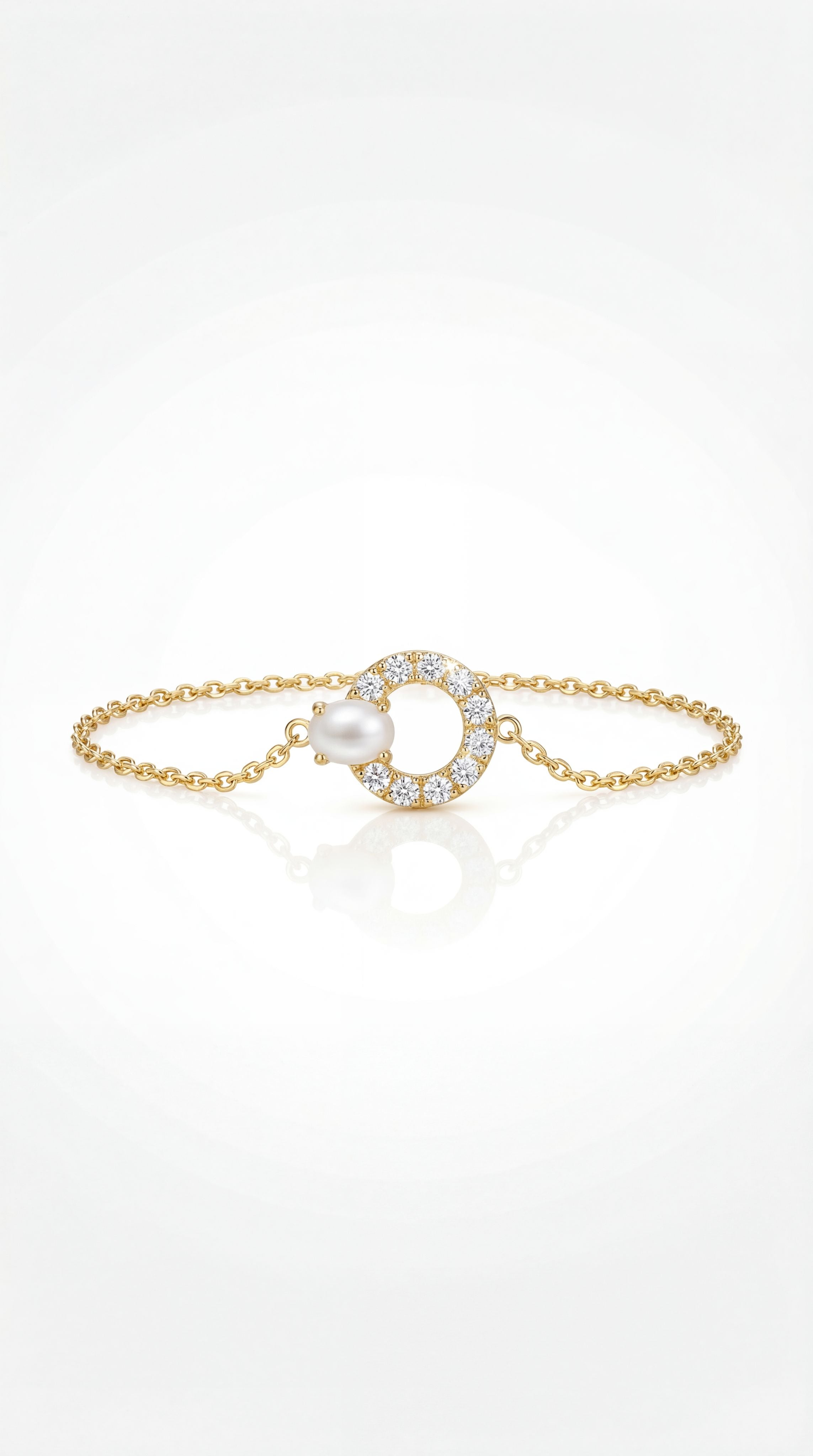 ✨ Bracelet Lia – Délicatesse nacrée & élégance intemporelle