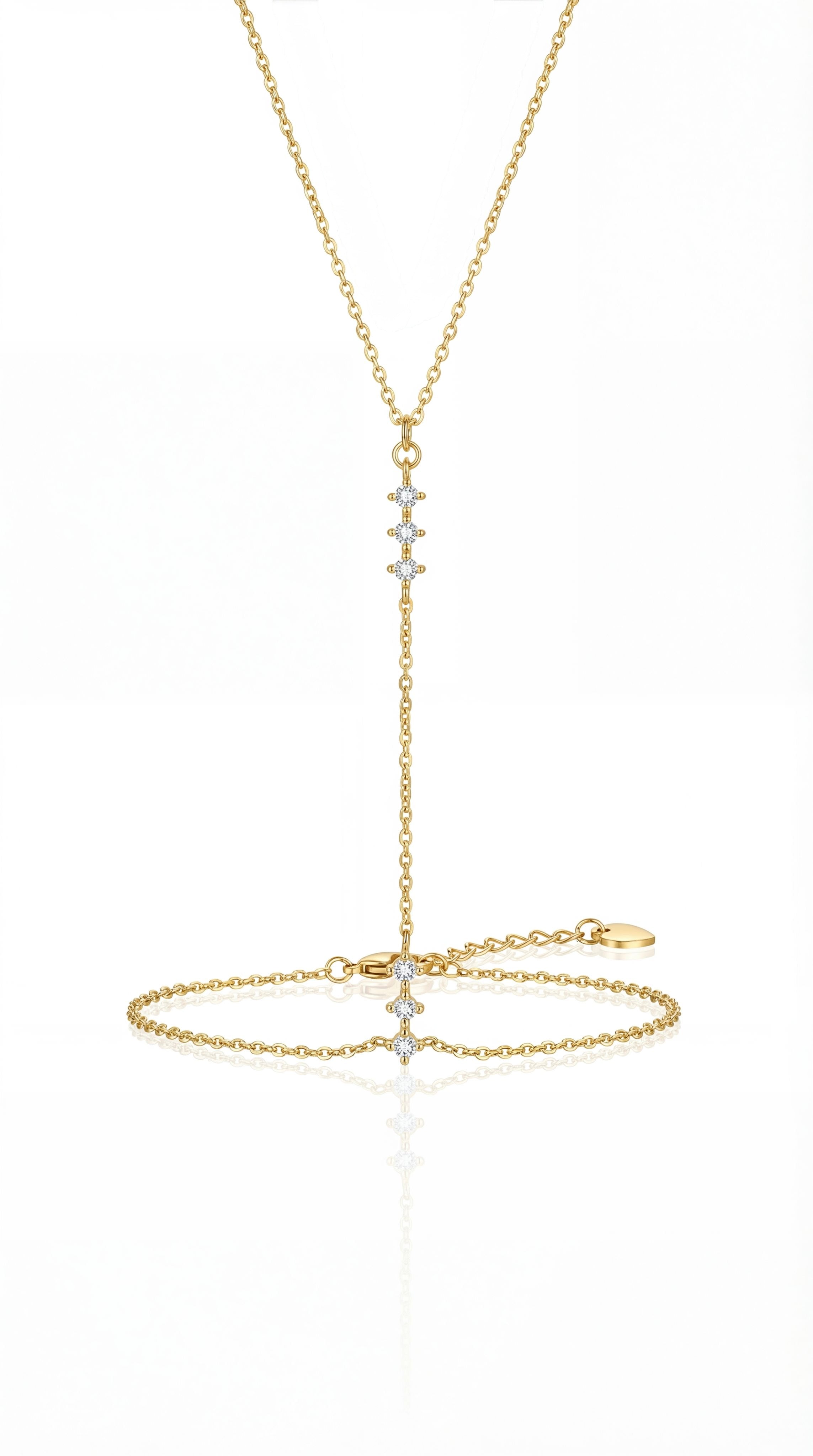 ✨ Chaîne de main Mary – Élégance fine & détail précieux