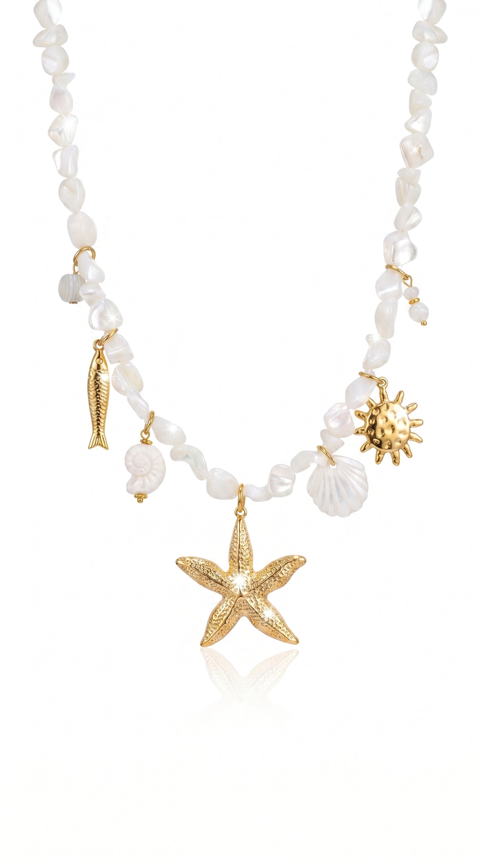 Collier "Loana" – Bohème, Marin & Éclatant