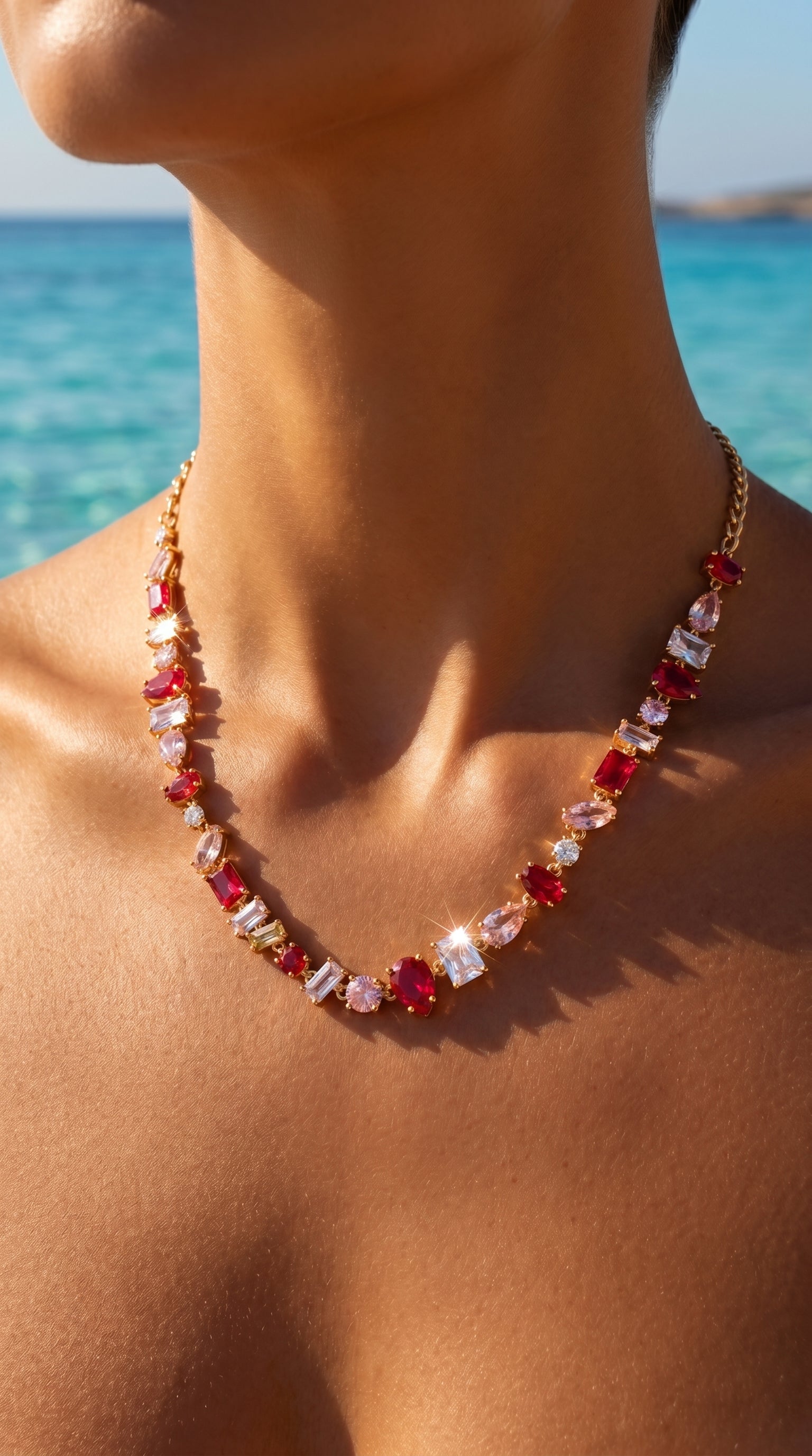 Collier "Léa" – Lumineux, Coloré & Raffiné