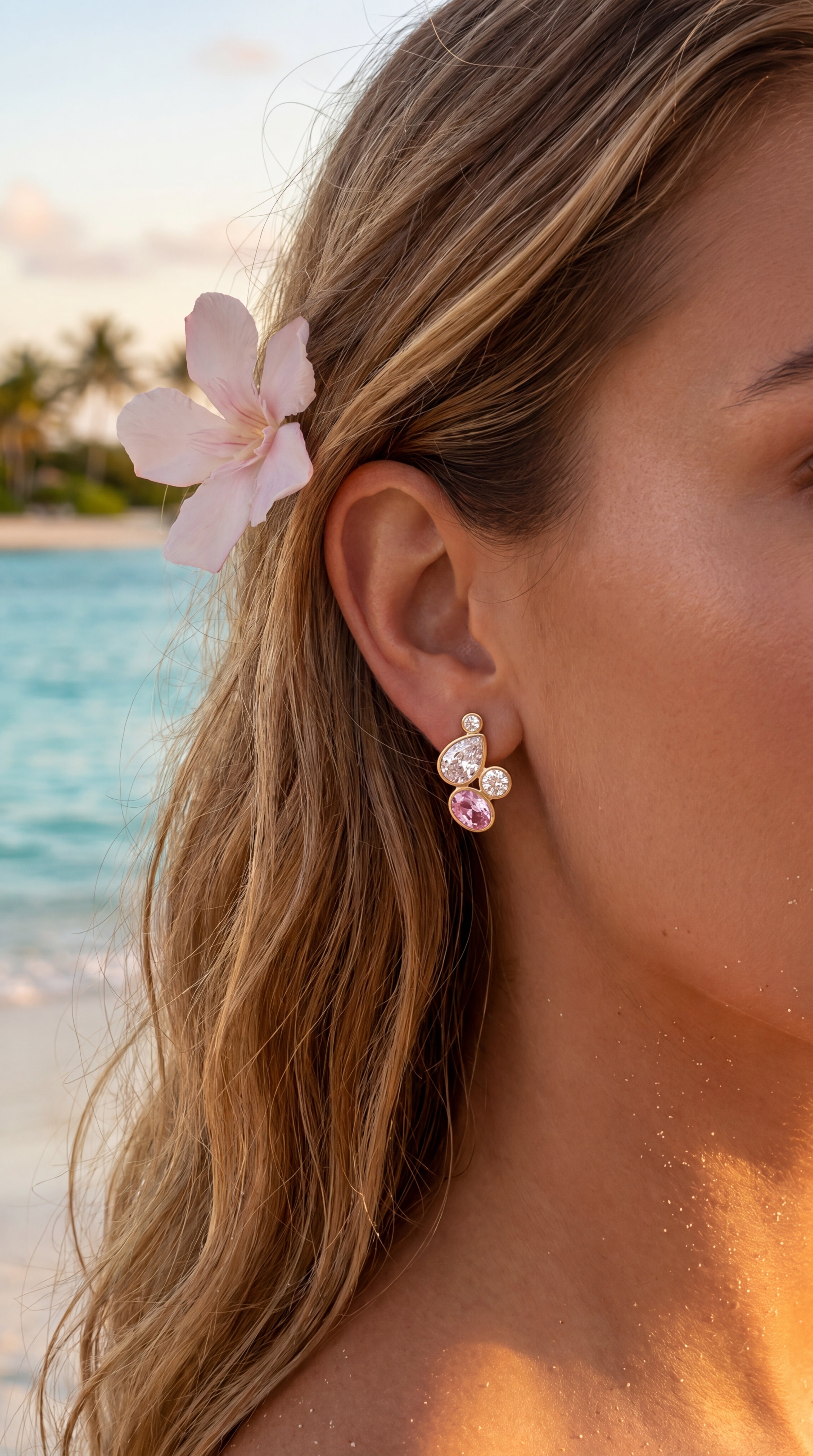 ✨ Boucles d’oreilles Rosanna – Éclat romantique & harmonie précieuse