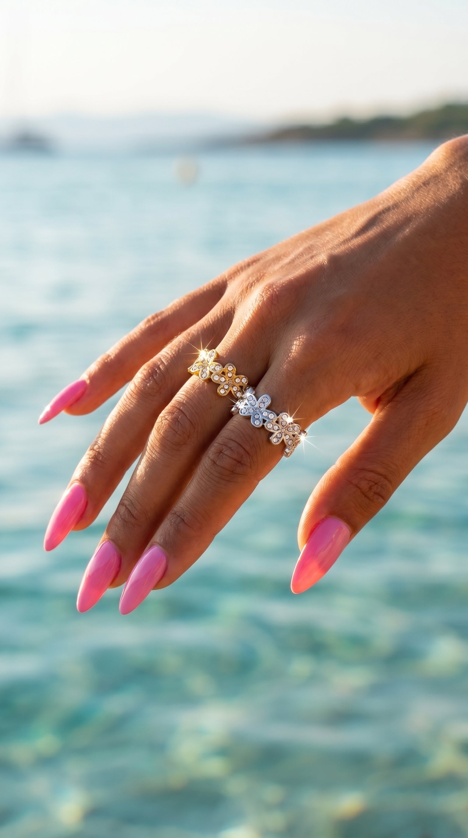 Bague "Yelena" – Élégance Florale & Éclat Raffiné