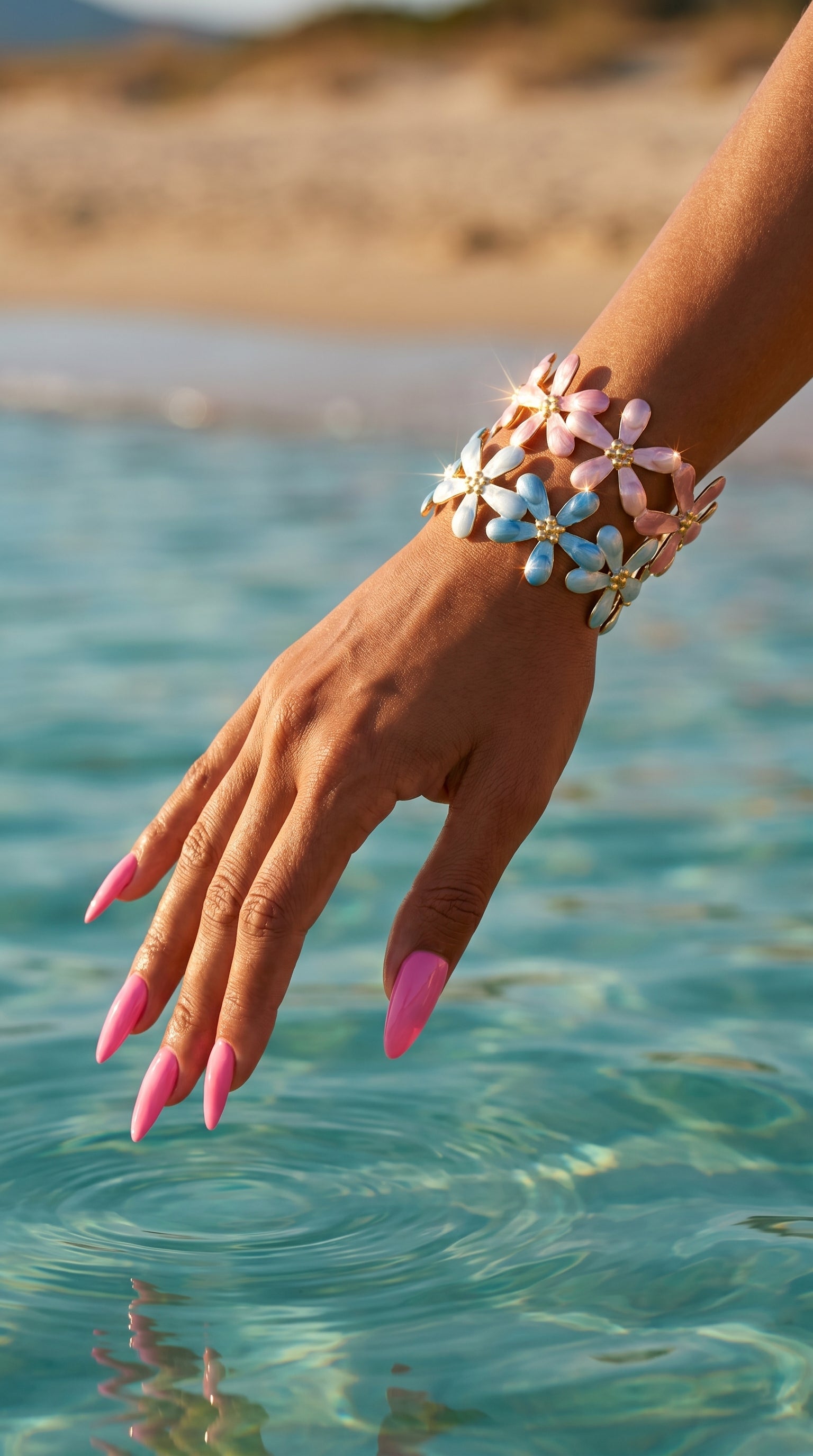 Jonc "Ninon" – Floral, Lumineux & Féminin