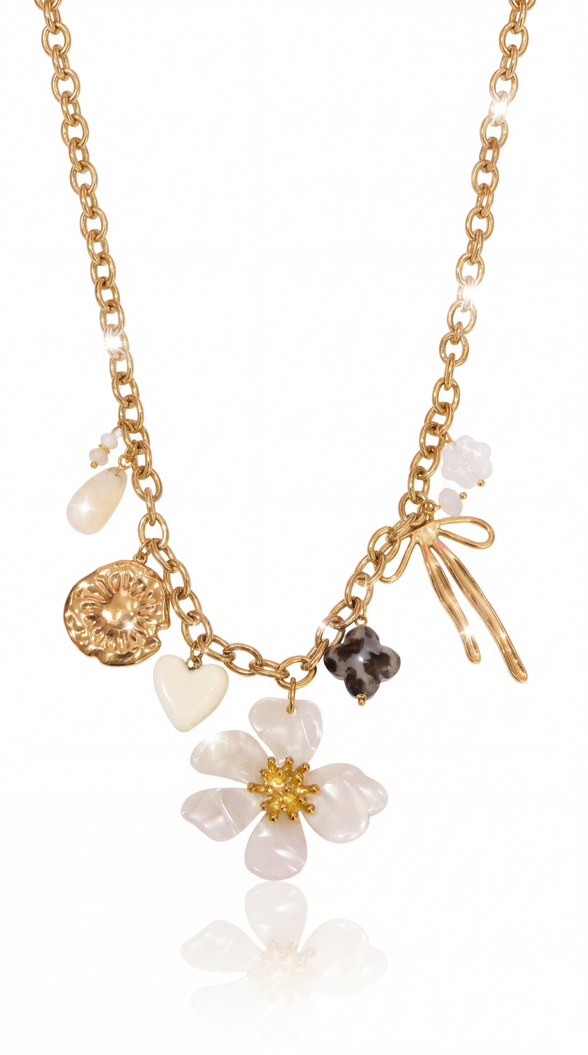 Collier Malya (Blanc) ✨