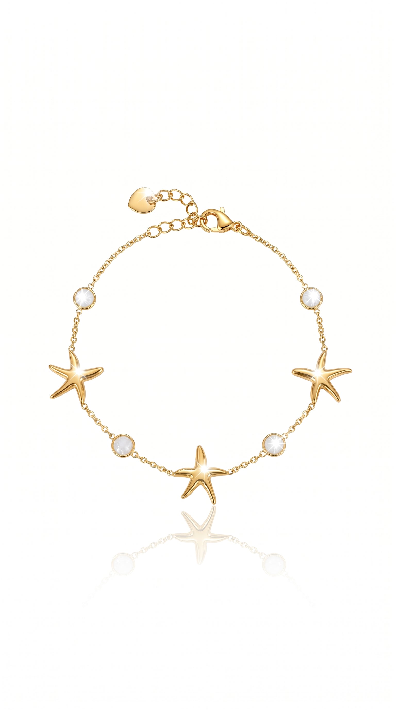 Bracelet "Jasmine" – Élégance Marine & Esprit Bohème