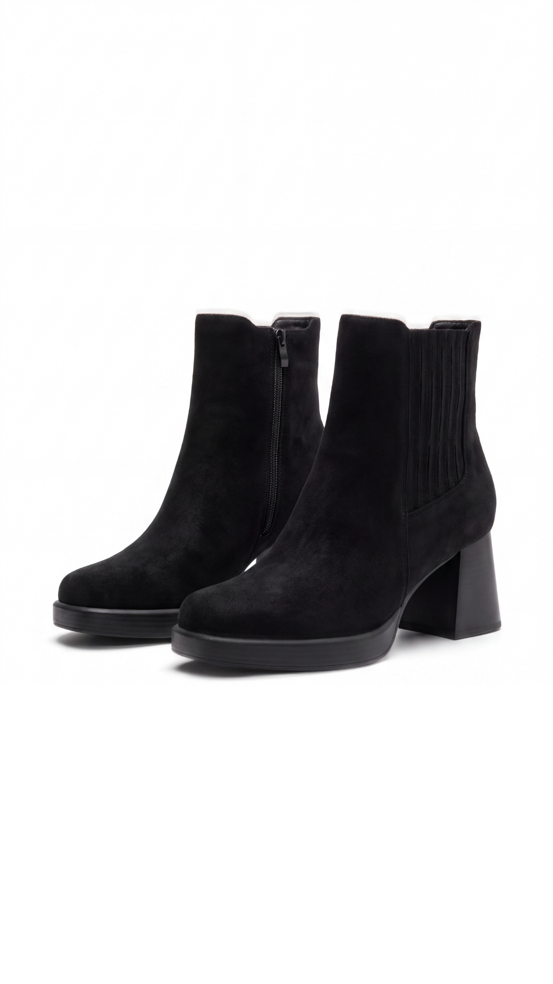 ✨Bottines à Talon "Doria" – Noir