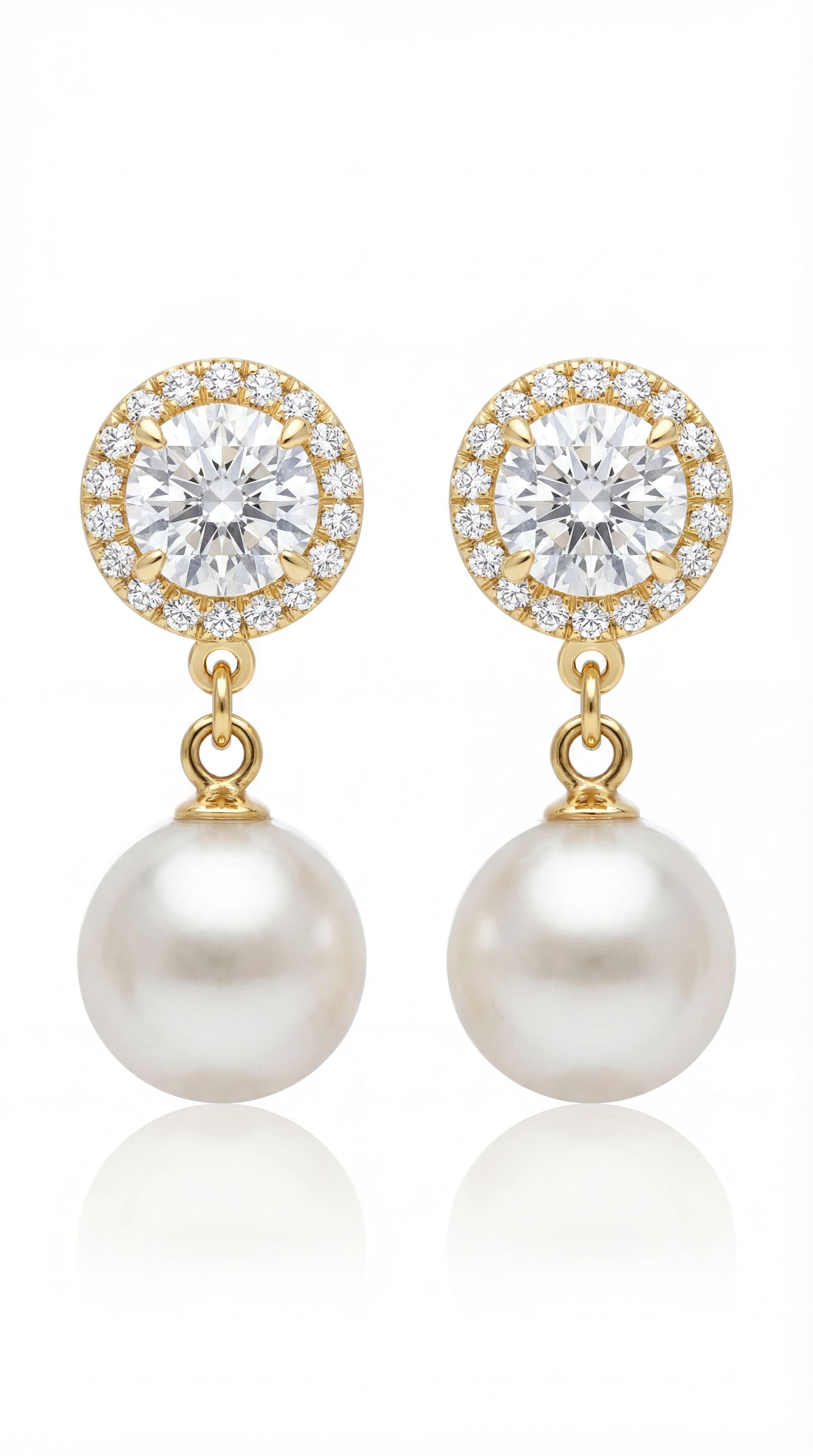 ✨ Boucles d’oreilles Lia – Éclat nacré & élégance sophistiquée